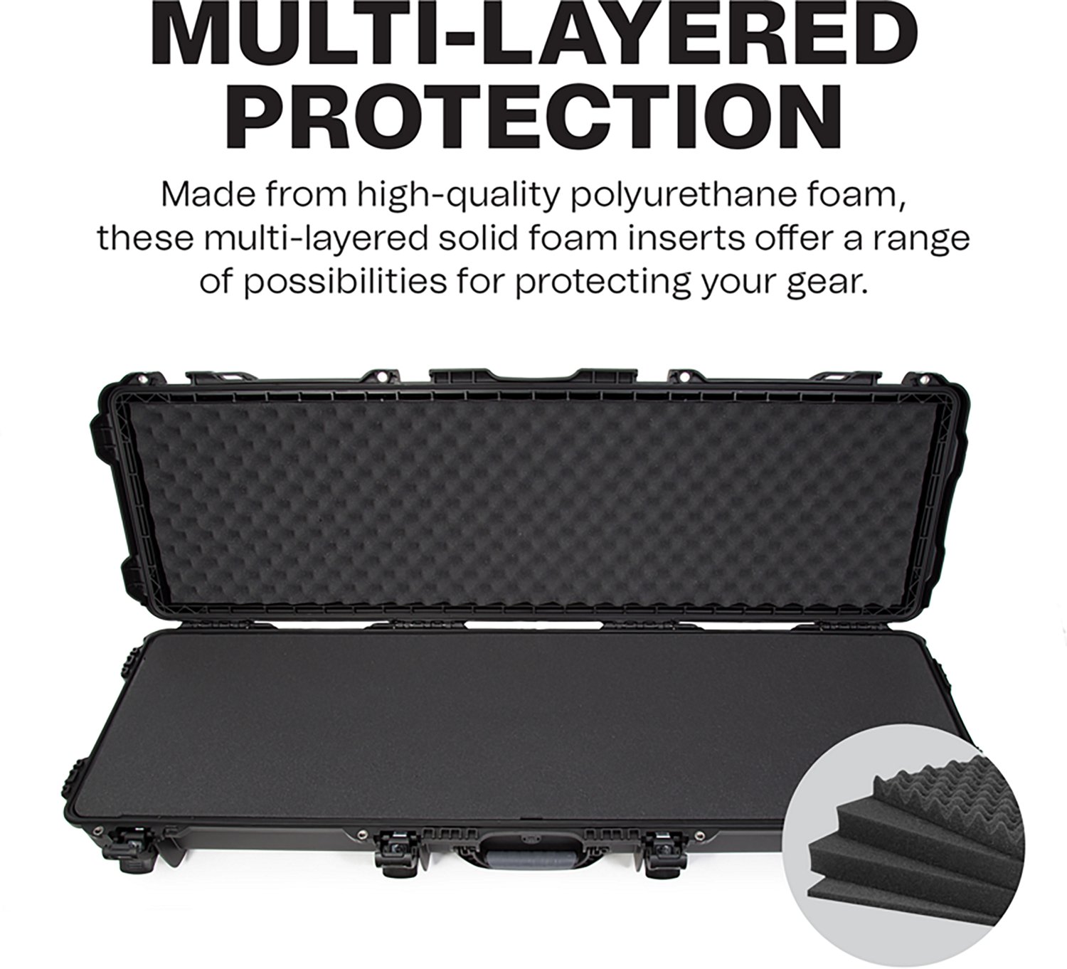 Nanuk 995 Full Foam TSA Lock Double Long Gun Case | Academy