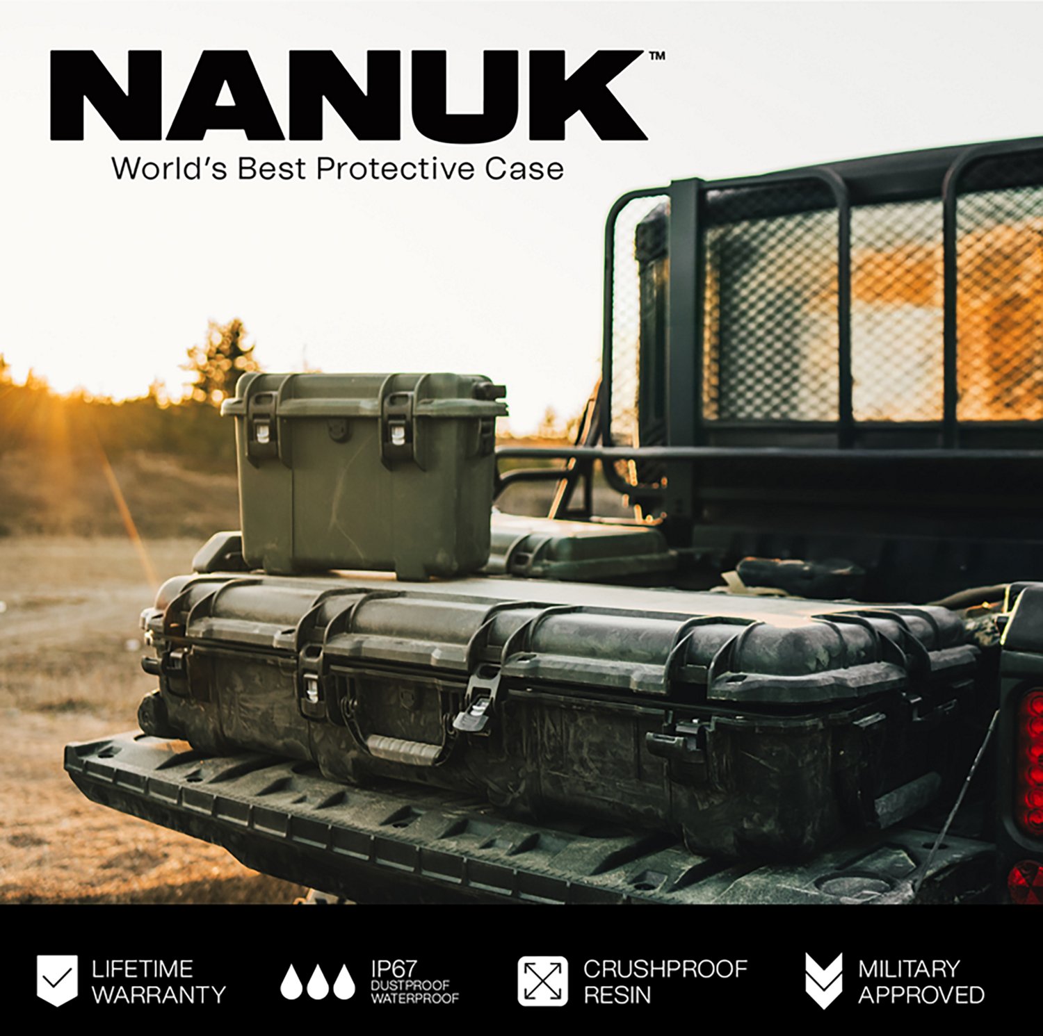 Nanuk 909 Pistol Case with Customizable Cubed Foam - view number 6