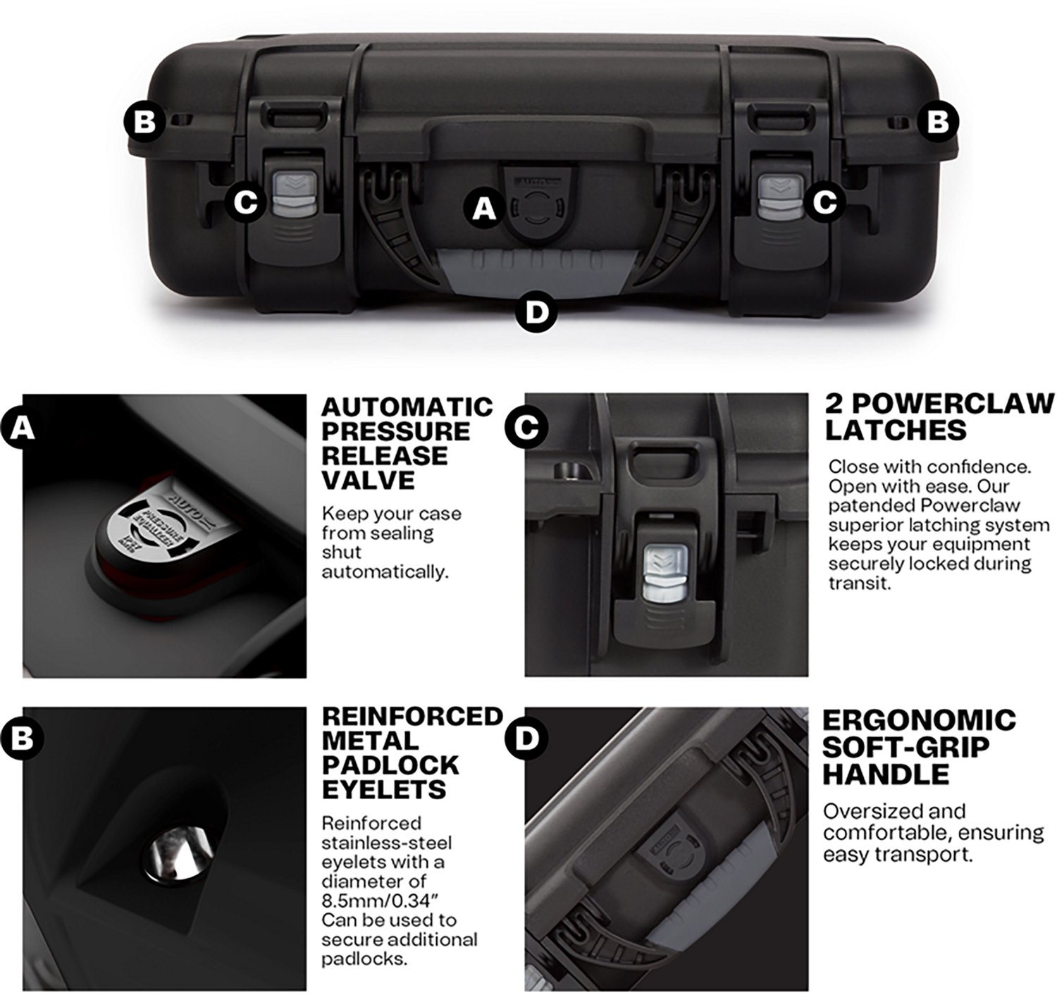 Nanuk 910 Protective Pistol Case - view number 2