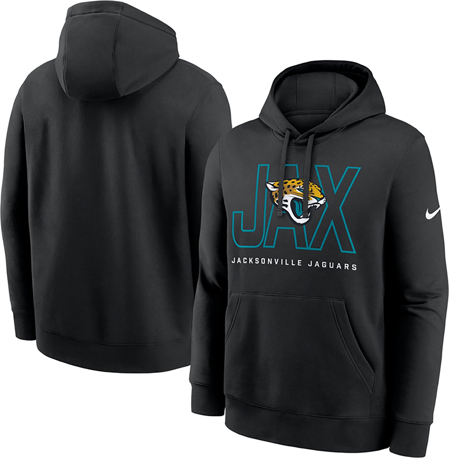 Nike Men's Jacksonville Jaguars Club Long Sleeve Pullover Hoodie