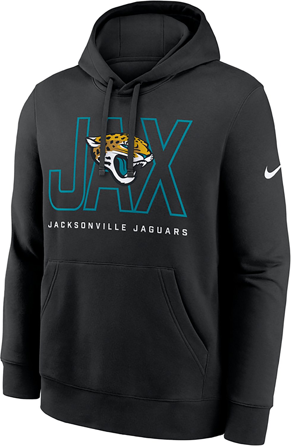Nike Men's Jacksonville Jaguars Club Long Sleeve Pullover Hoodie - view number 2