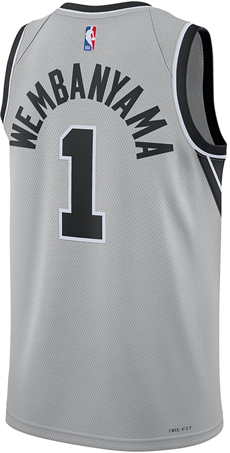Nike Men's San Antonio Spurs Victor Wembanyama City Edition Swingman Jersey - view number 2