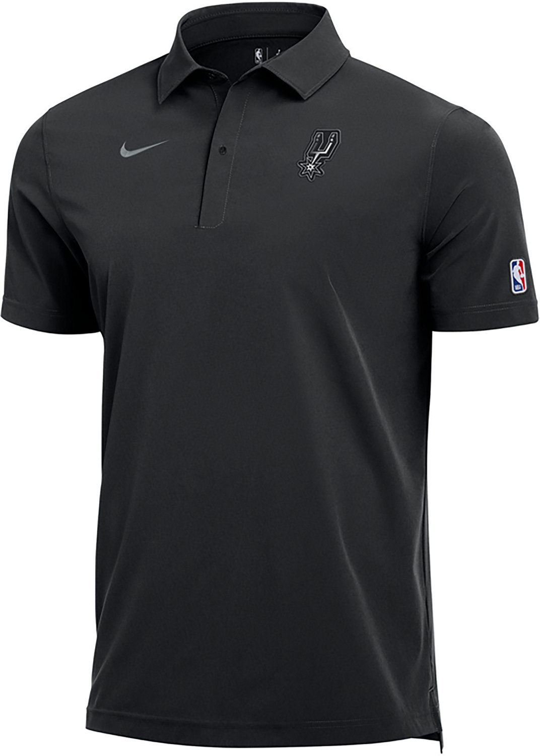 Nike Men's San Antonio Spurs Dry Fit Staff Short Sleeve Polo