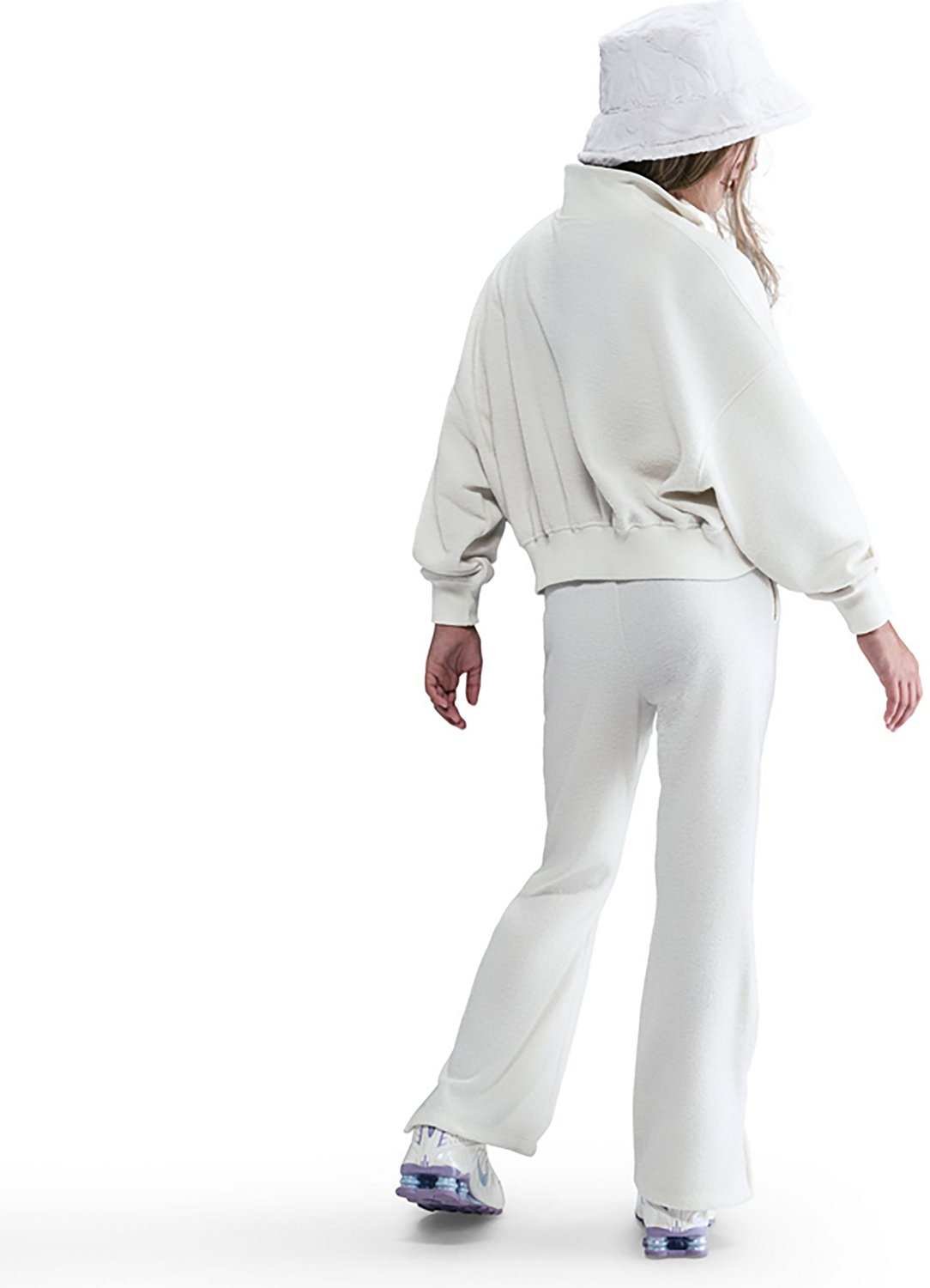 Nike Girls' Sportswear Fleece Long Sleeve Fleece 1/4-Zip Sweatshirt - view number 2