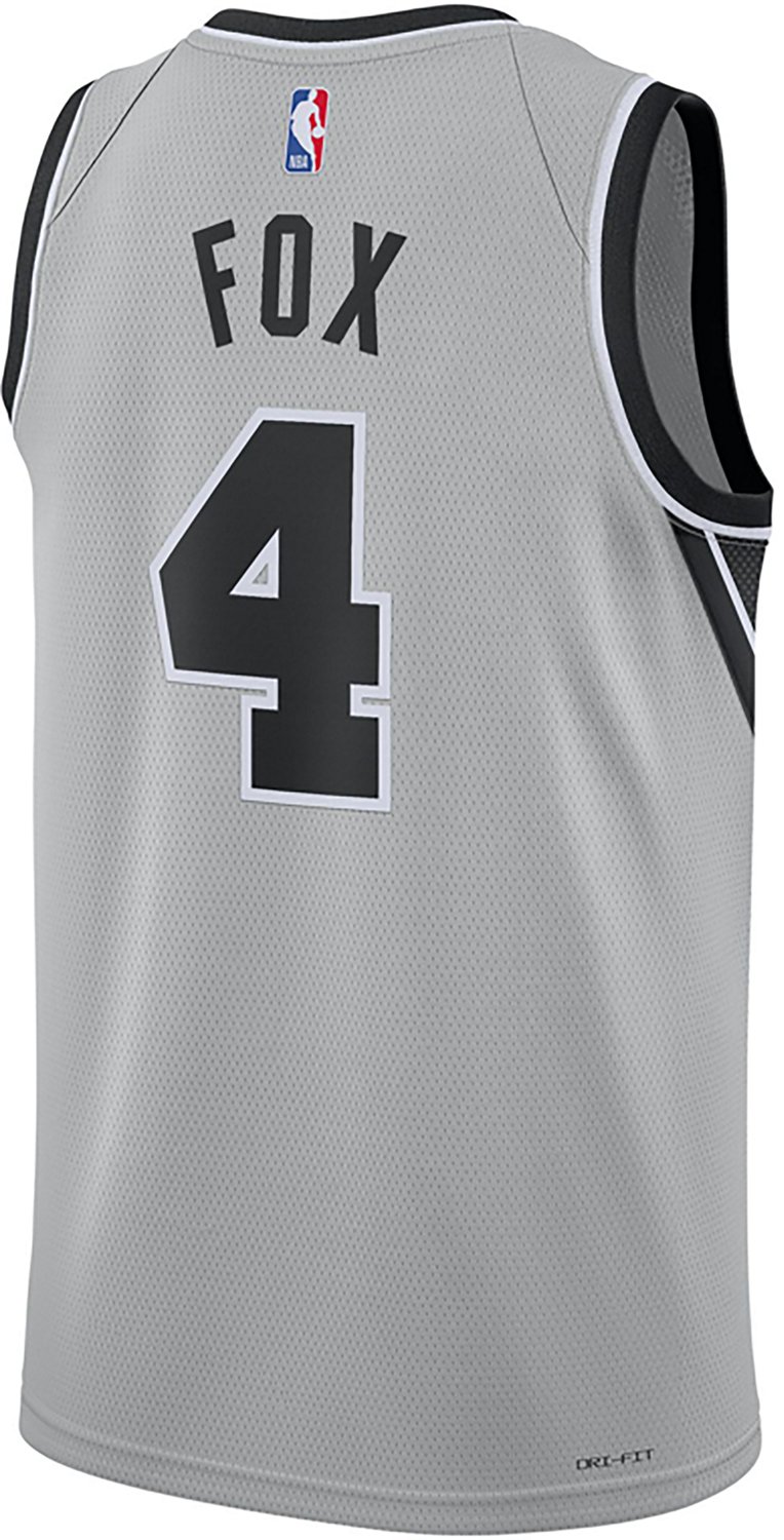 Nike Men's San Antonio Spurs De'Aaron Fox Statement Swingman Jersey - view number 2