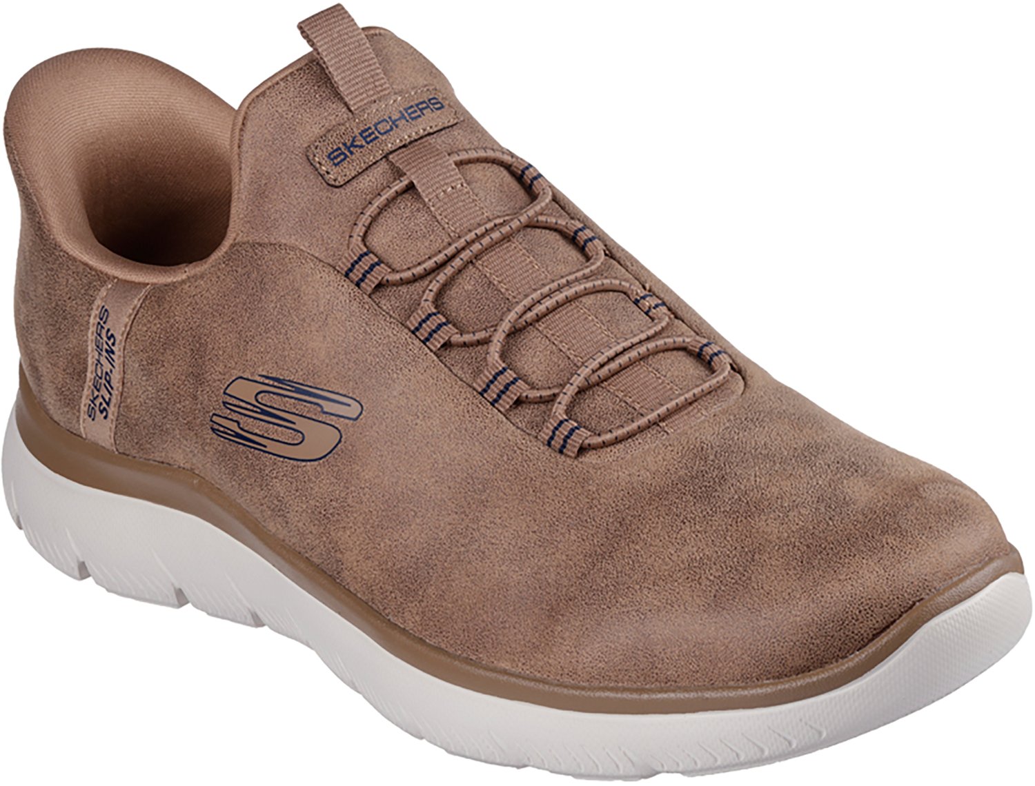 SKECHERS Men's Summit Slip-In Leather Shoes - view number 3