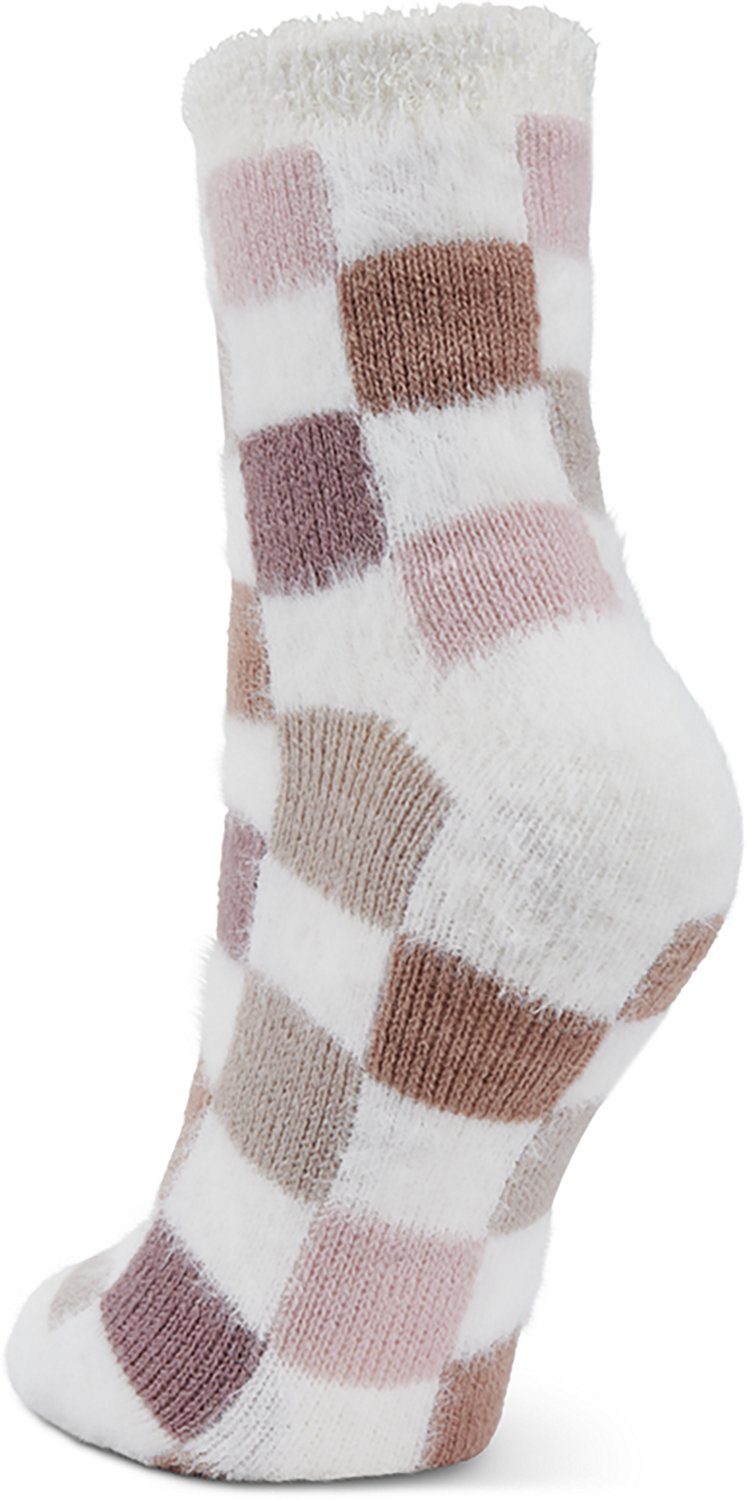 Magellan Outdoors Women's Checkered Lodge Crew Socks - view number 2