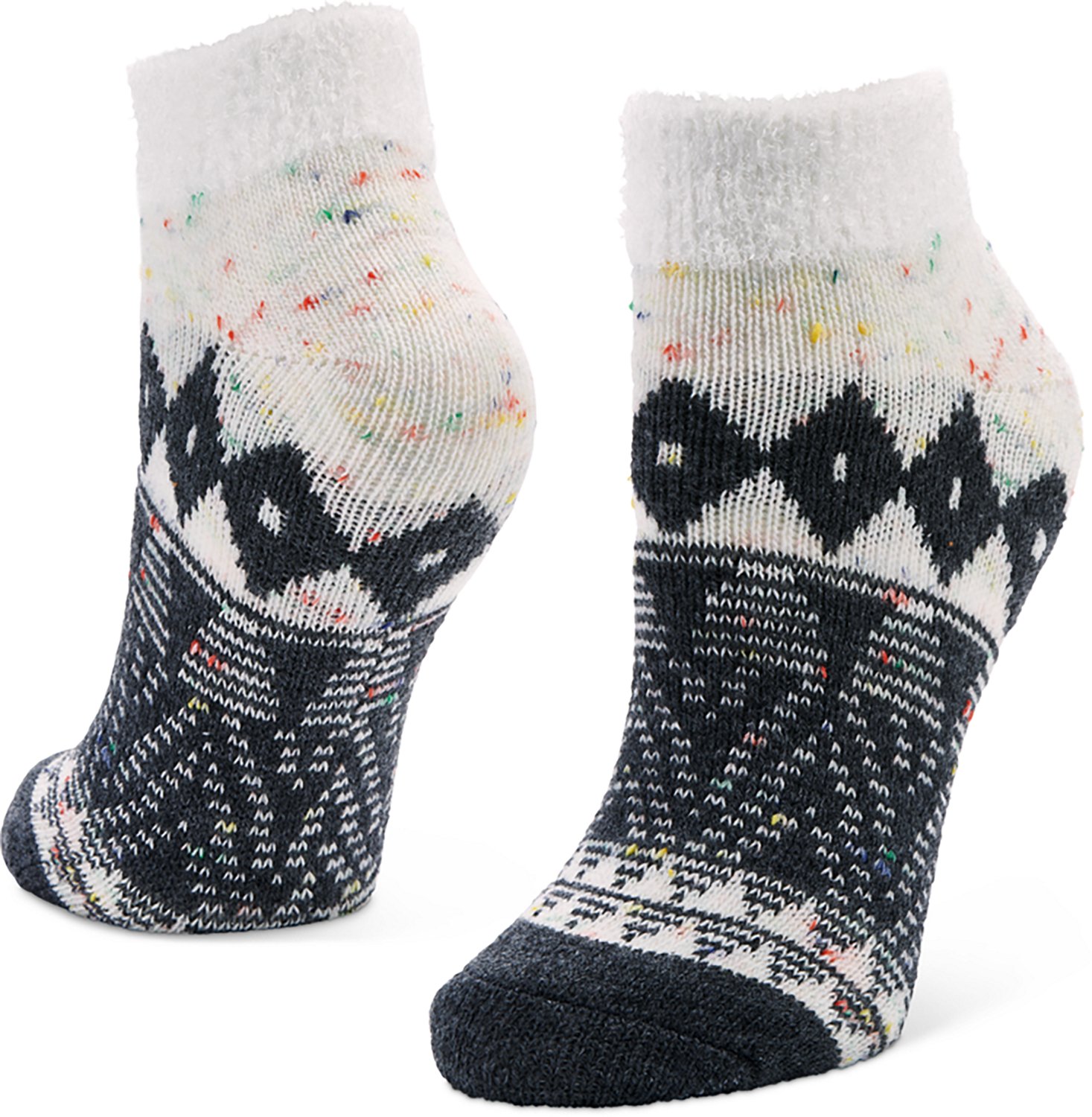 Magellan Outdoors Women's Fair Isle Lodge Low-Cut Socks - view number 3