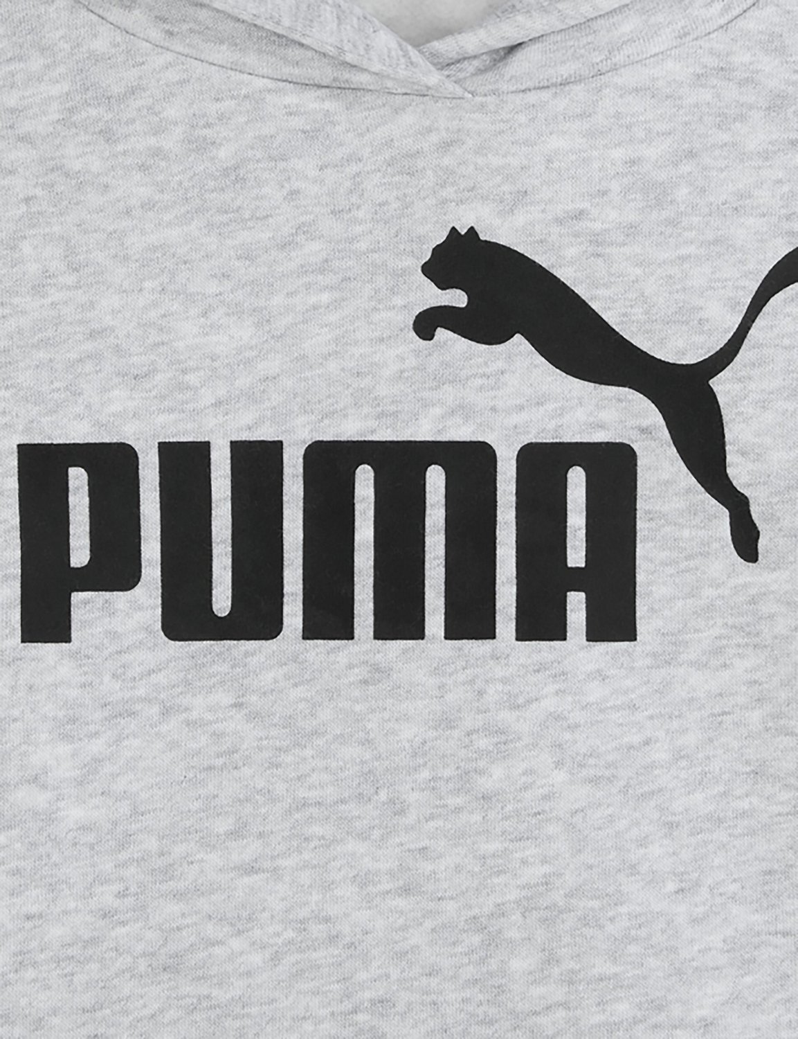 PUMA Girls’ Foundations Cotton Fleece PO Hoodie - view number 3