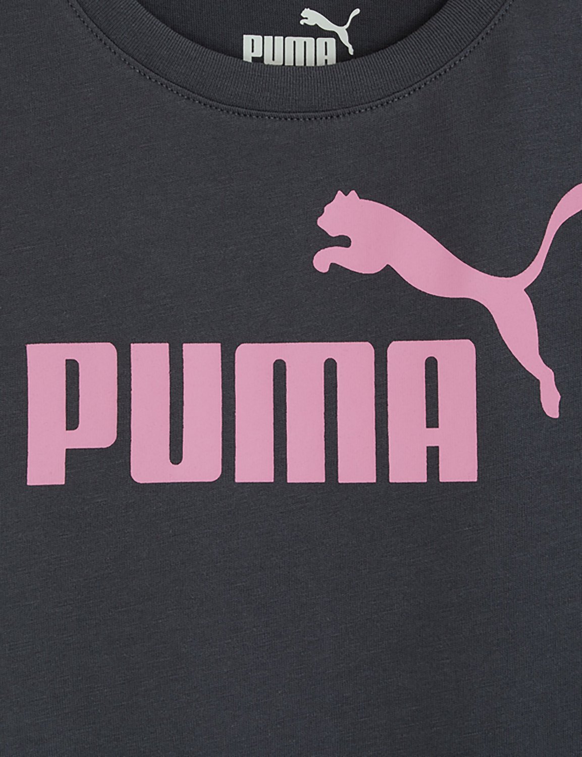 PUMA Girls’ Foundations No.1 Logo T-shirt - view number 5