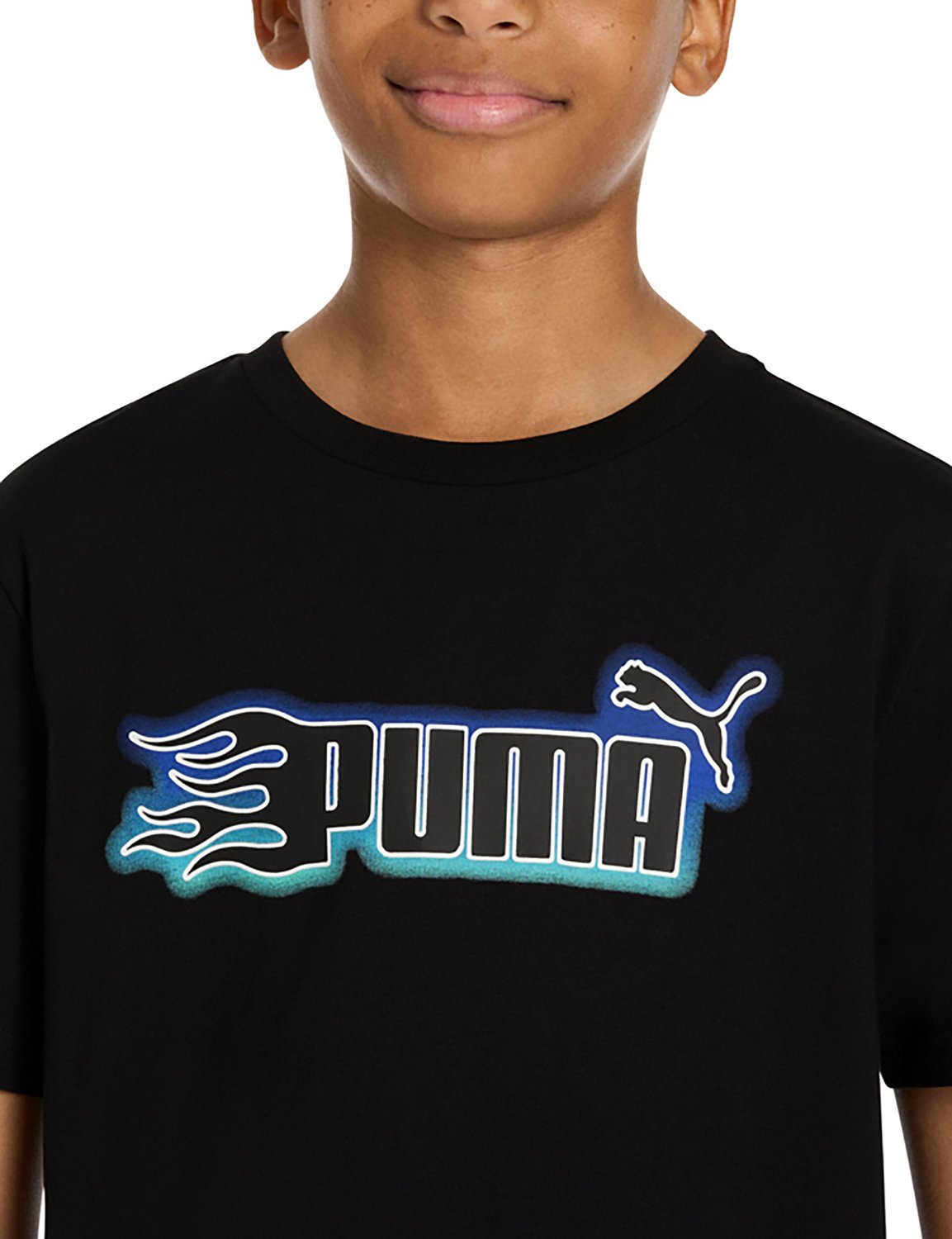 PUMA Boys’ PS Airbrush GFX T-shirt - view number 3