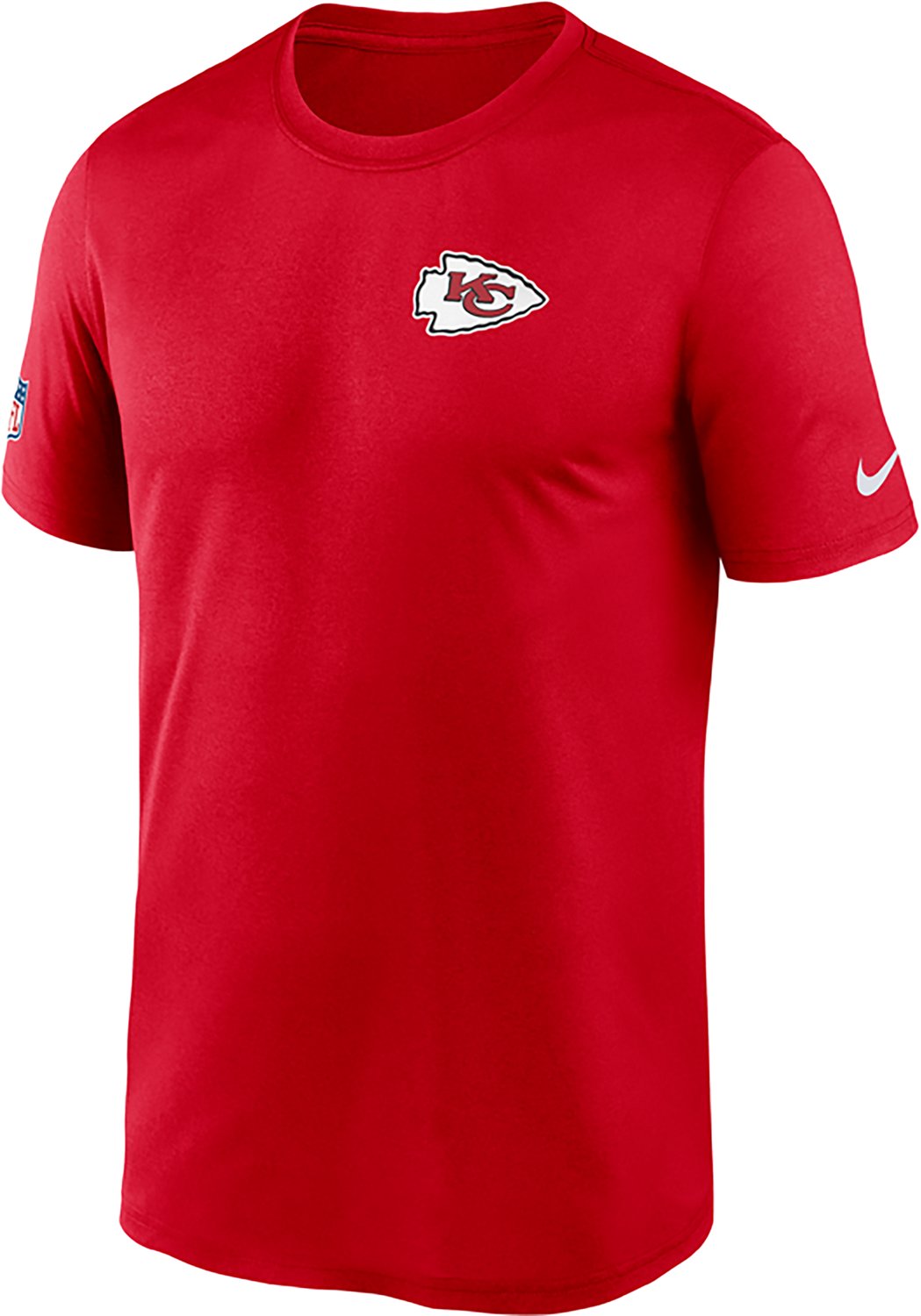 Nike Men's Chiefs Legend Small Logo Short Sleeve Tee - view number 2
