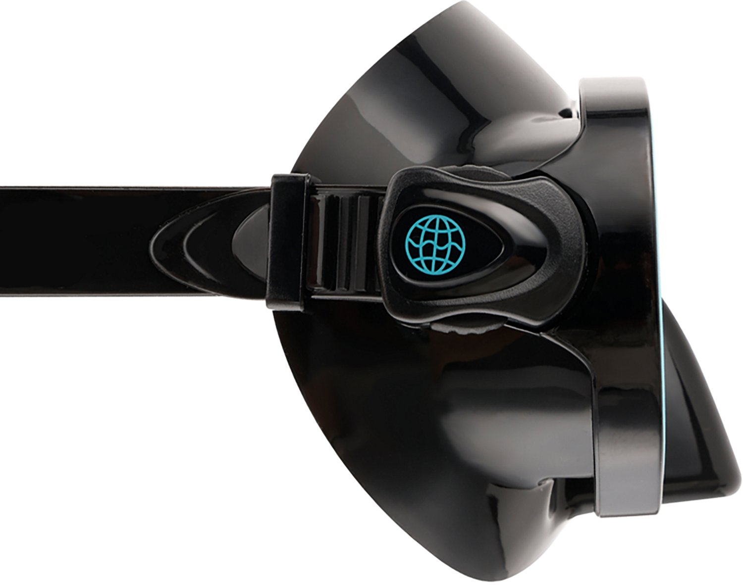 US Diver Adults' Belize Teal and Black Mask Swim Goggles - view number 3