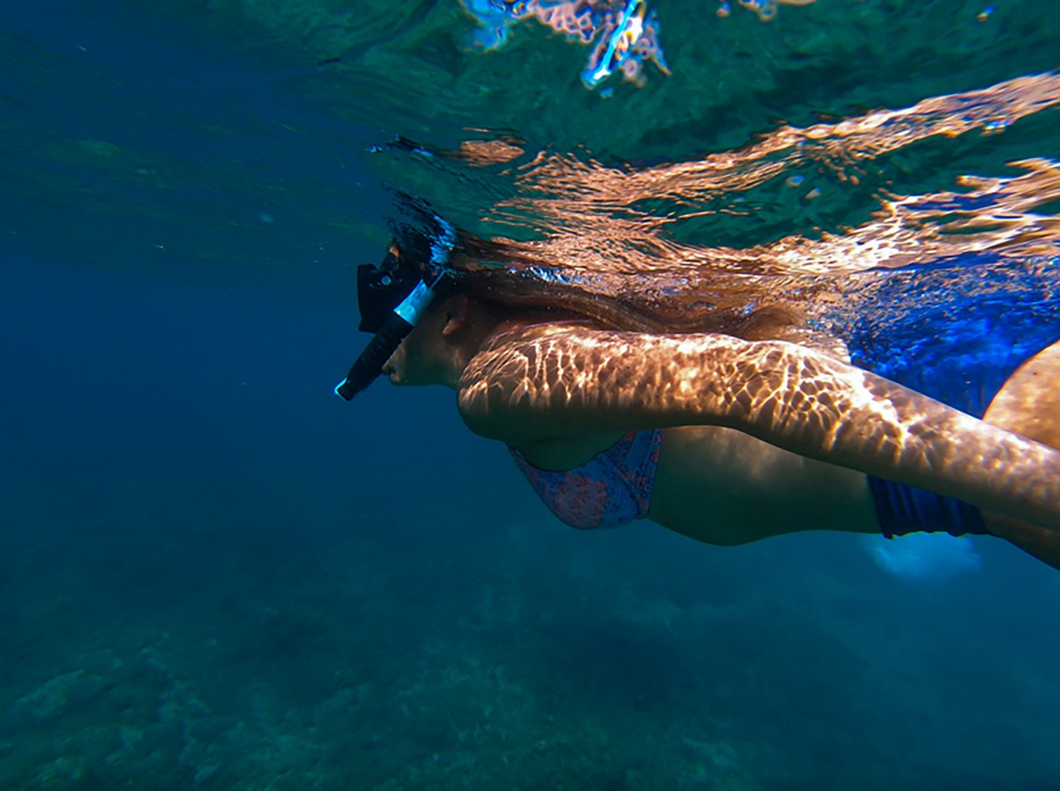 US Diver Adults' Belize Teal and Black Mask Swim Goggles - view number 5