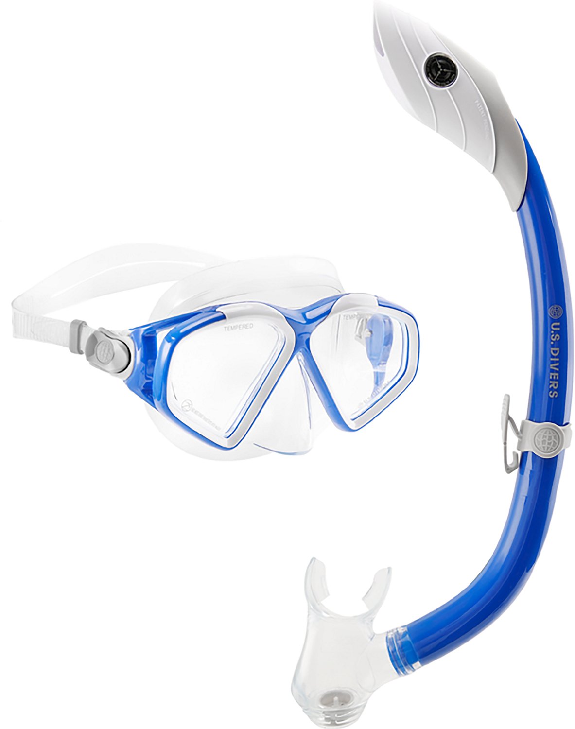 U.S. Divers Adults' La Paz Mask and Snorkel Combo