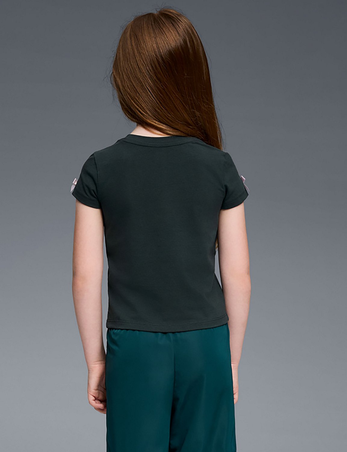 PUMA Girls’ 4-6X Bow Society Pack Cotton/Spandex Baby T-shirt - view number 2