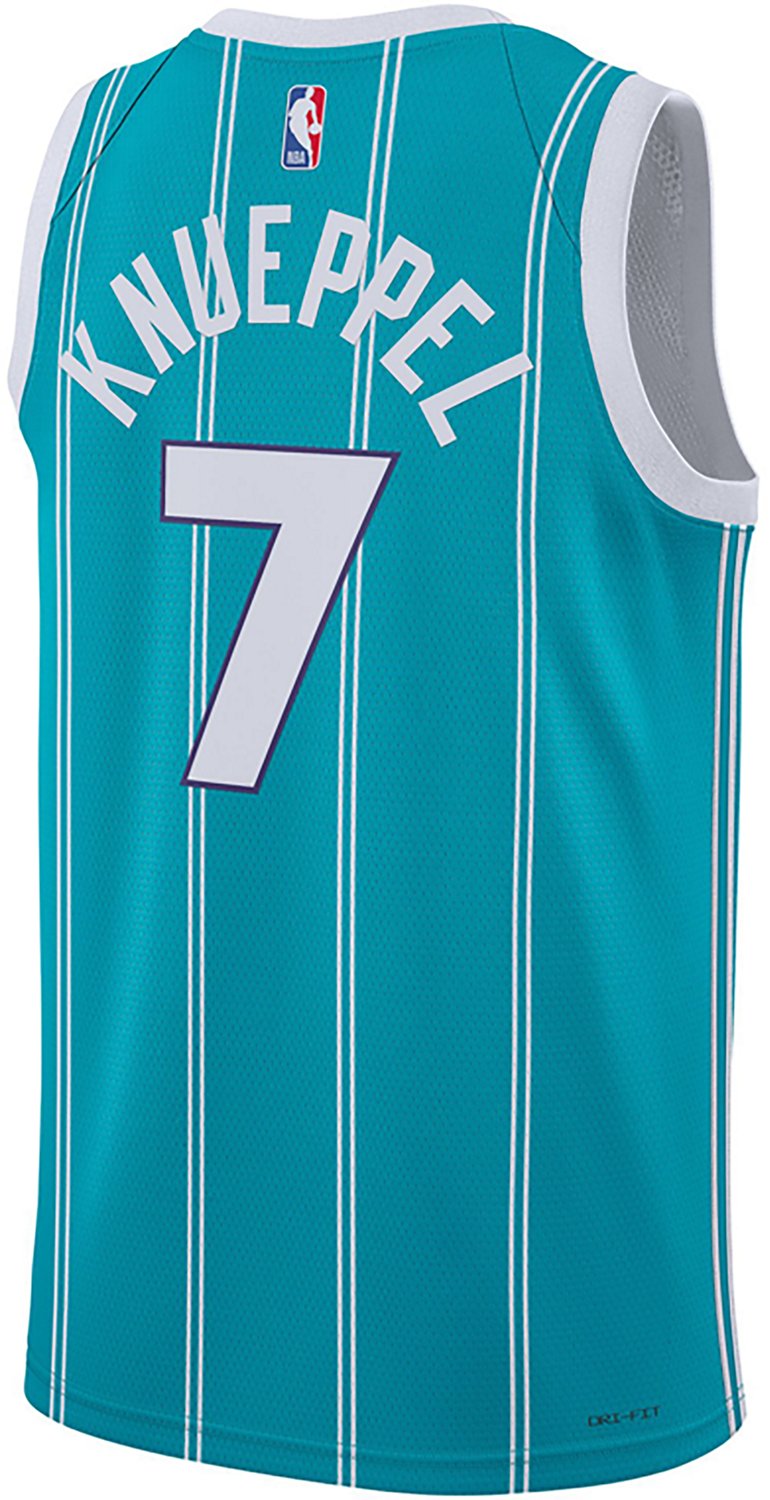 Jordan Men's Hornets Swingman Icon Edition Knueppel Jersey - view number 2