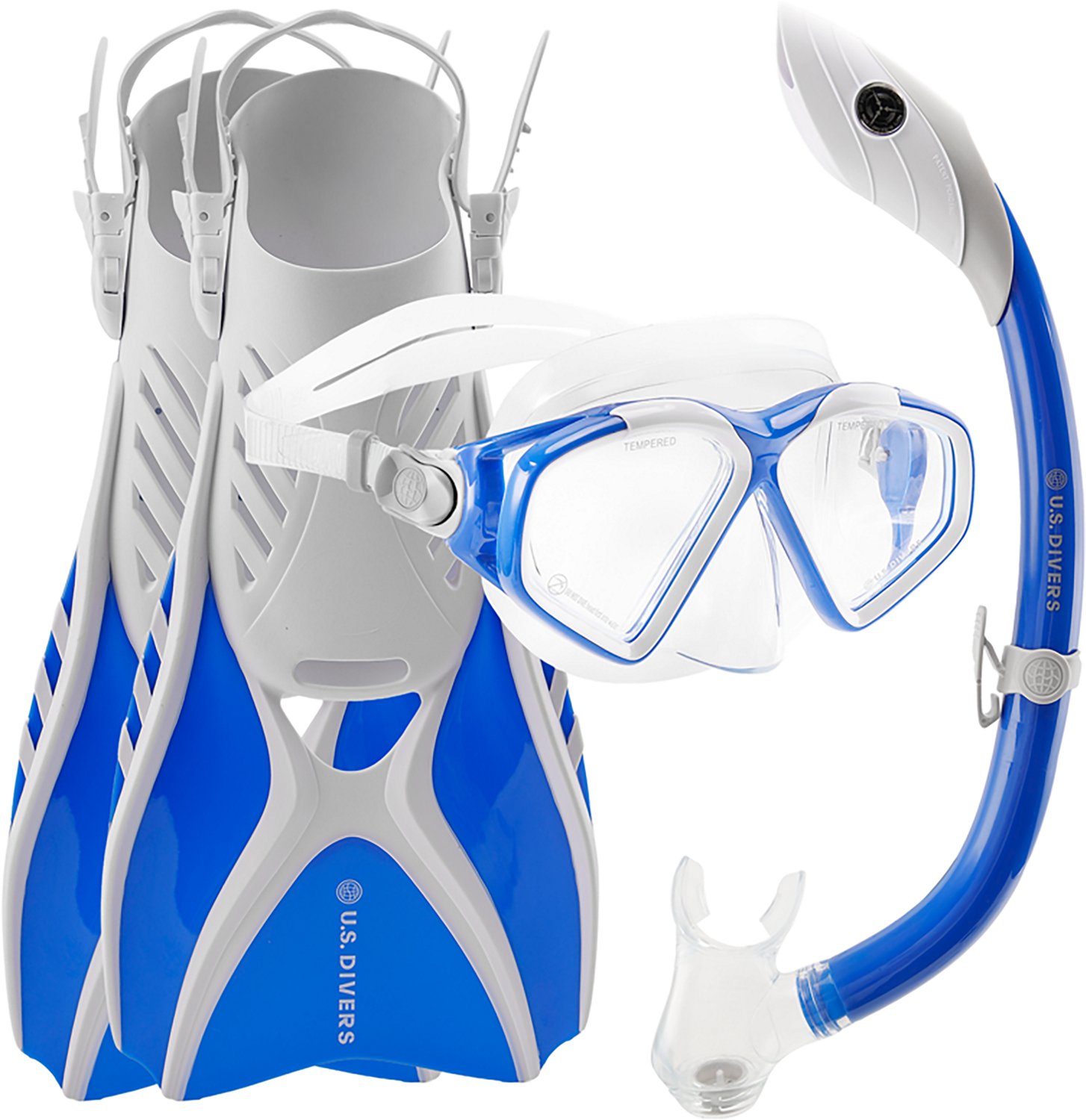 U.S. Divers Adults' La Paz Snorkel Set