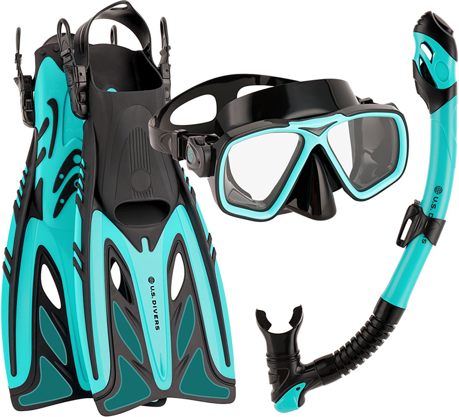 U.S. Divers Adults' Belize Snorkel Set