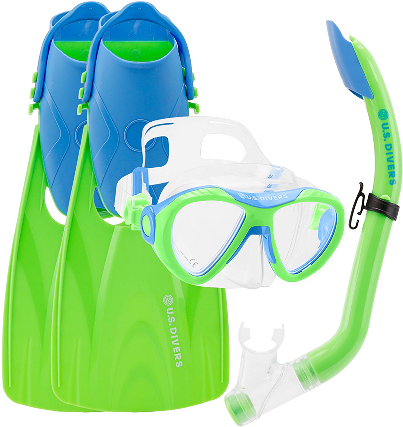 U.S. Divers Kids' Teko Jr. Snorkel Set