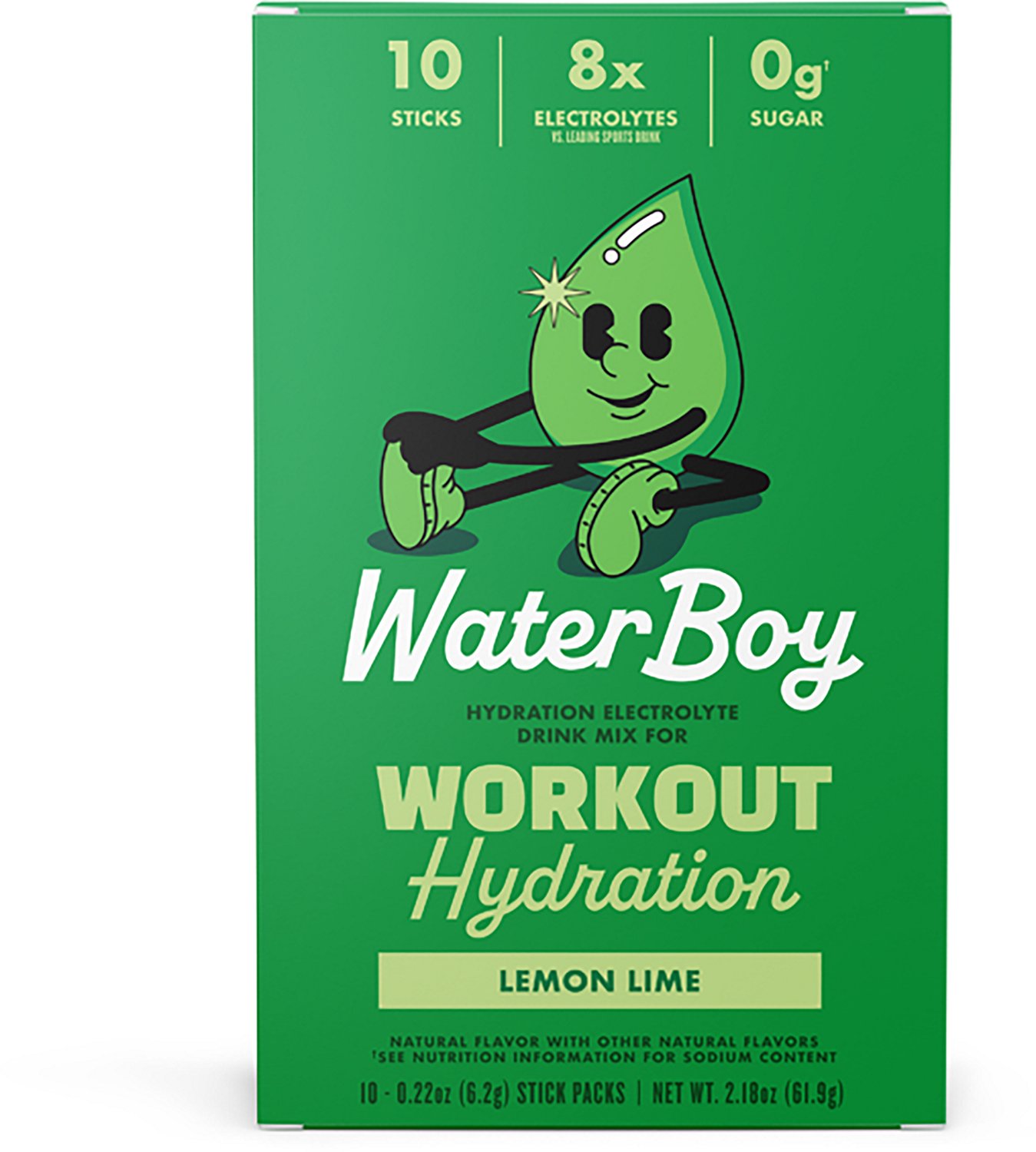 Waterboy Workout Hydration Sticks 10-Pack