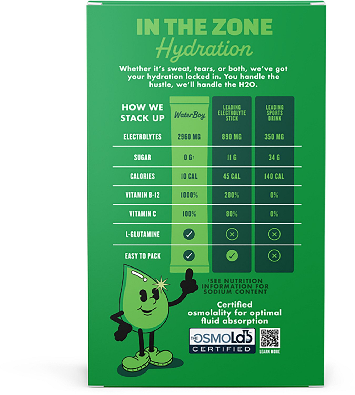 Waterboy Workout Hydration Sticks 10-Pack                                                                                        - view number 2