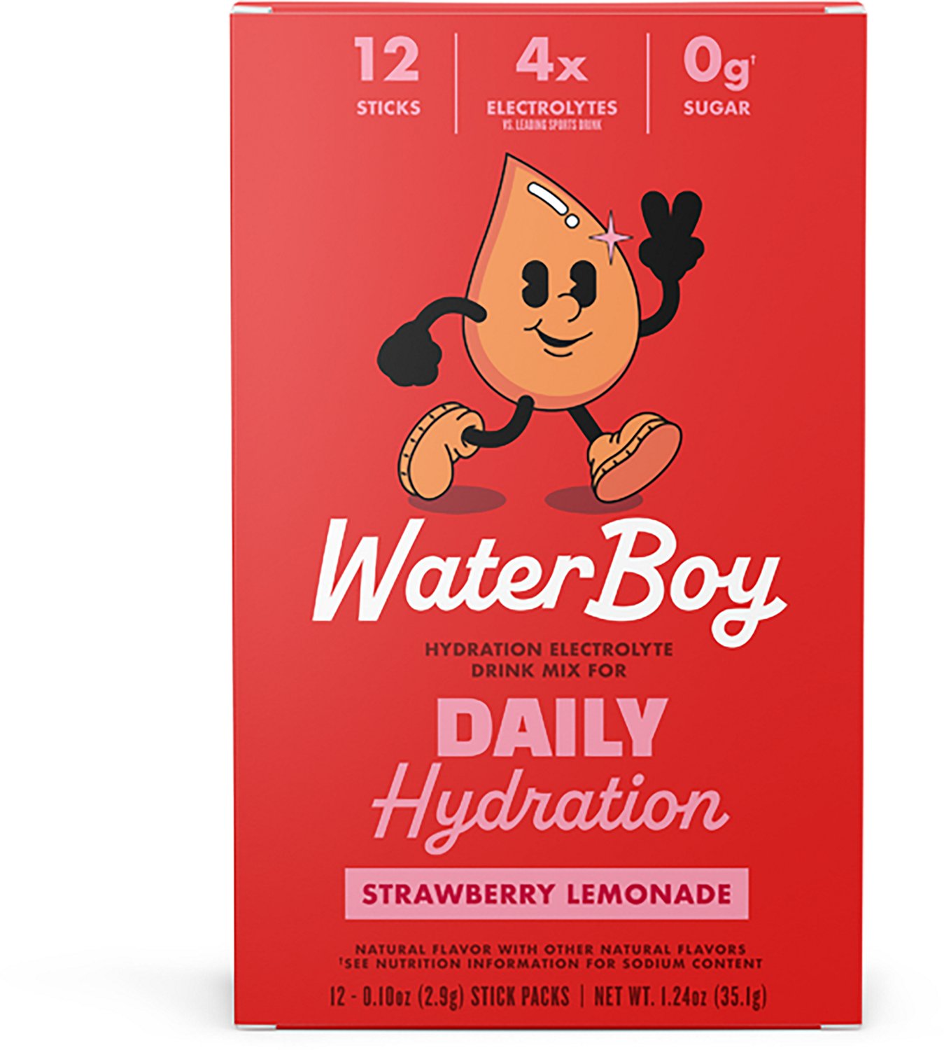 Waterboy Daily Hydration Packets 12-Pack
