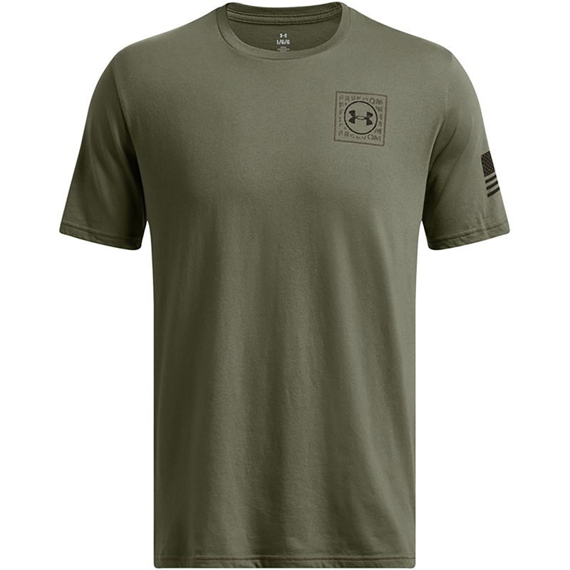 UNDER ARMOUR UA Freedom Snake, Color: Marine OD Green/Black, Size: L (1386732-390-LG)