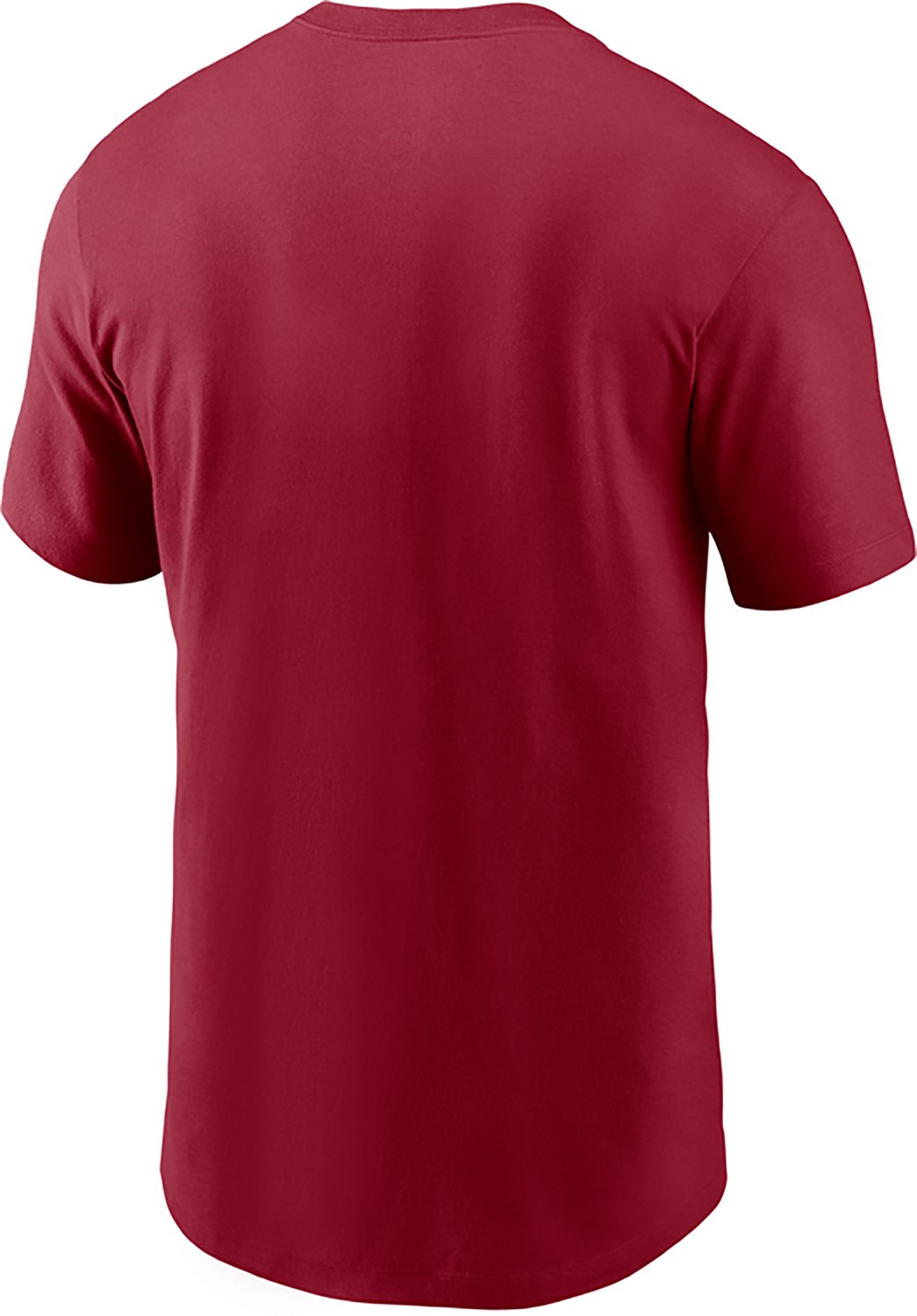Nike Men's University of Alabama Team Arch Football Helmet Graphic T-shirt - view number 3