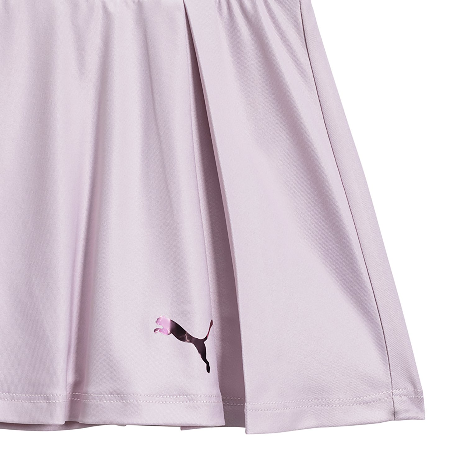 PUMA Girls’ Cotton Jersey T-shirt & Poly Spandex Skort Set - view number 4