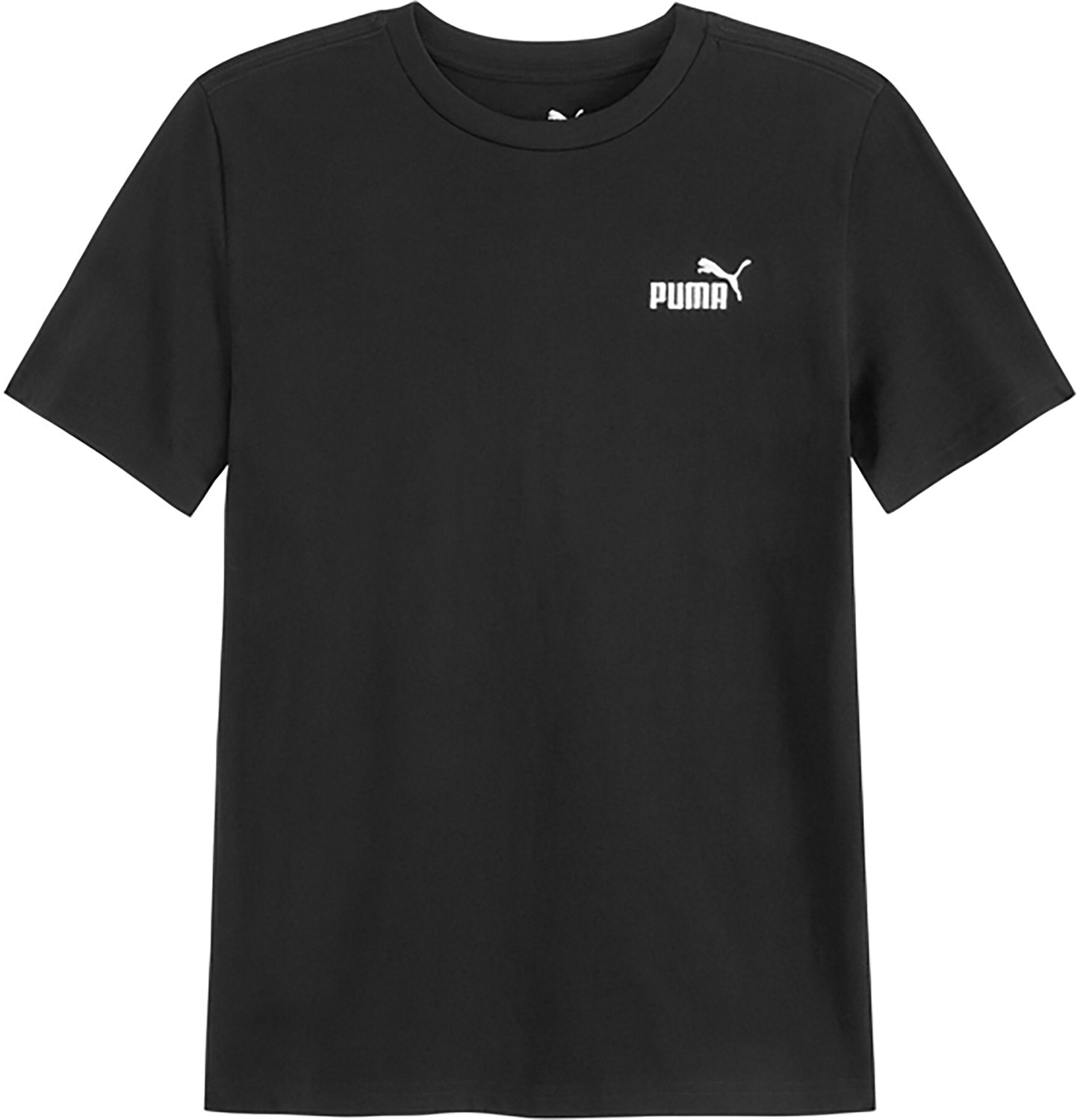 PUMA Boys’ Essentials Basics No 1 Logo T-shirt - view number 4