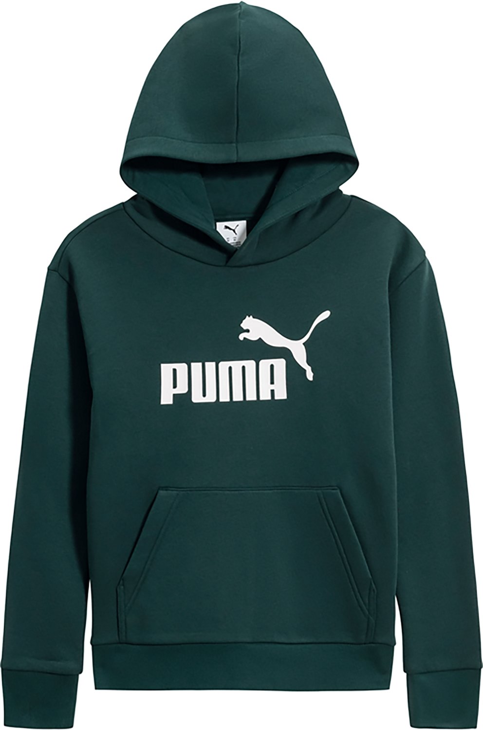 PUMA Boys’ Foundations No 1 Logo Fleece PO Hoodie - view number 3