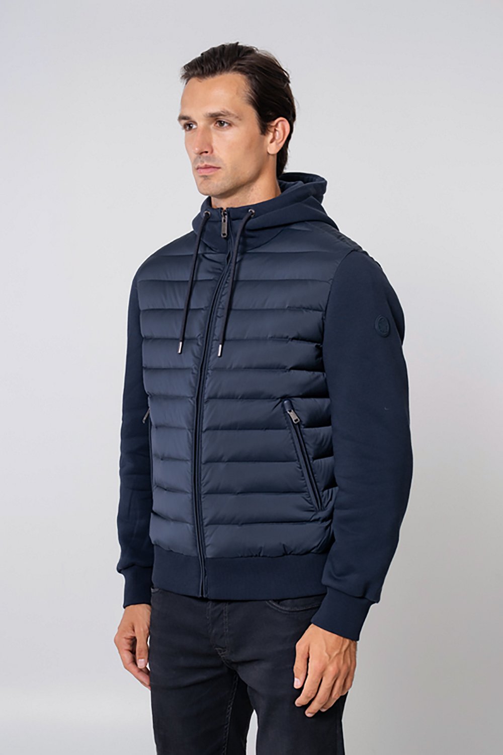 The Recycled Planet Men’s Lenny Quilted Fleece Hoodie - view number 2