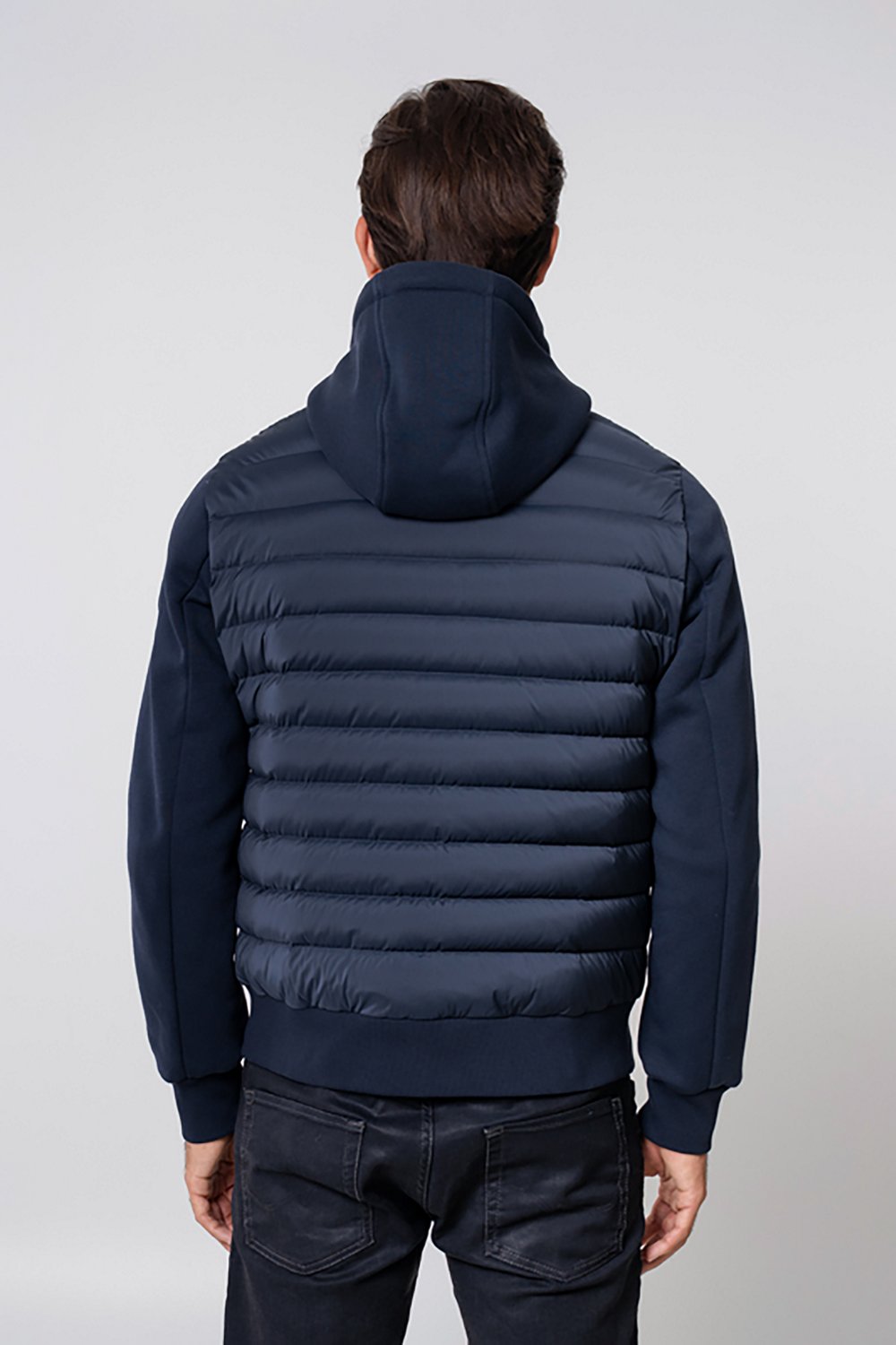 The Recycled Planet Men’s Lenny Quilted Fleece Hoodie - view number 3