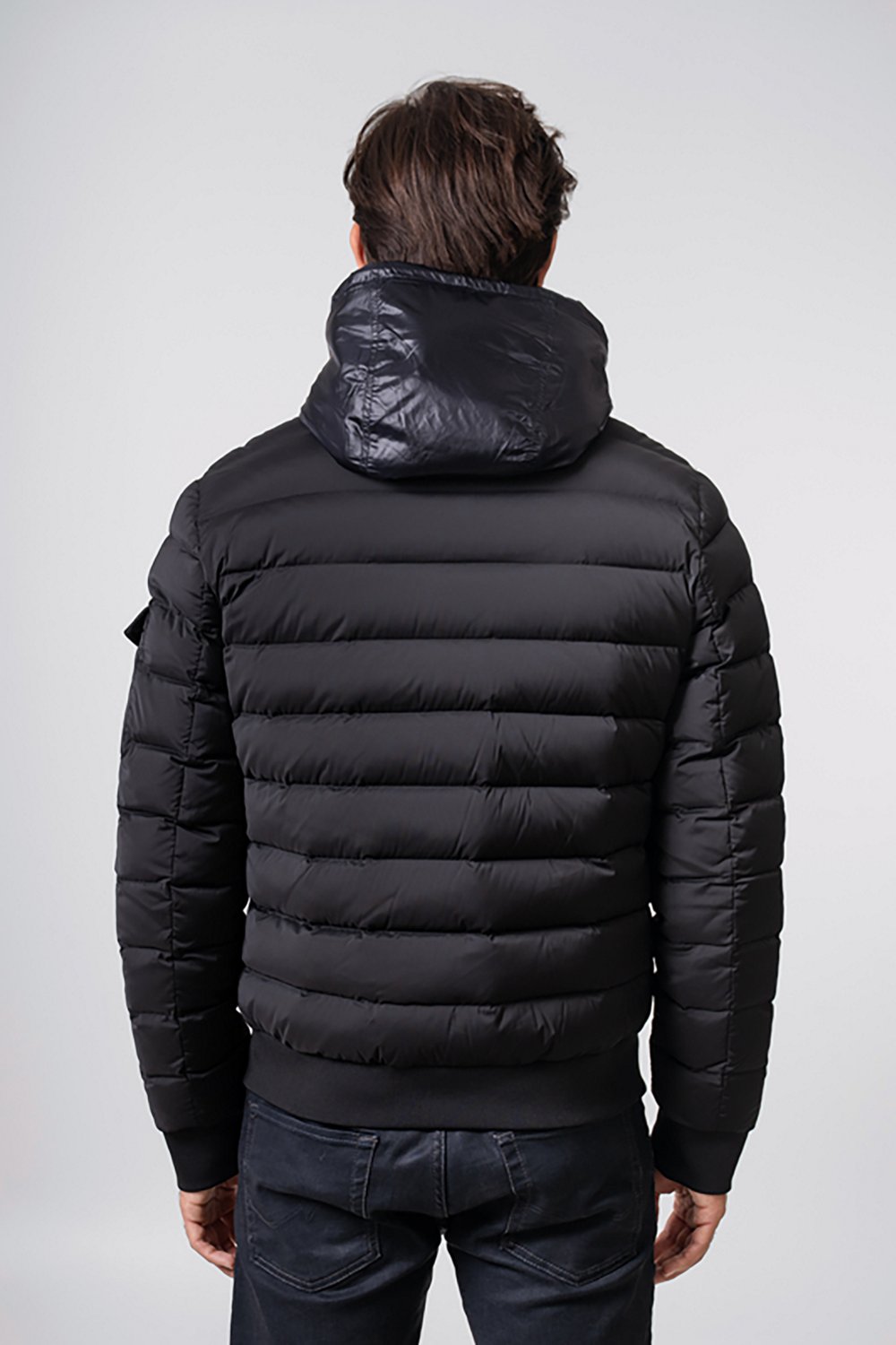 The Recycled Planet Men’s Tanker Quilted Bibby Jacket - view number 3