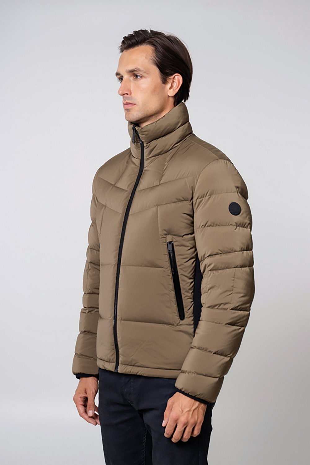 The Recycled Planet Men’s Downhill Quilted Hipster Jacket - view number 2