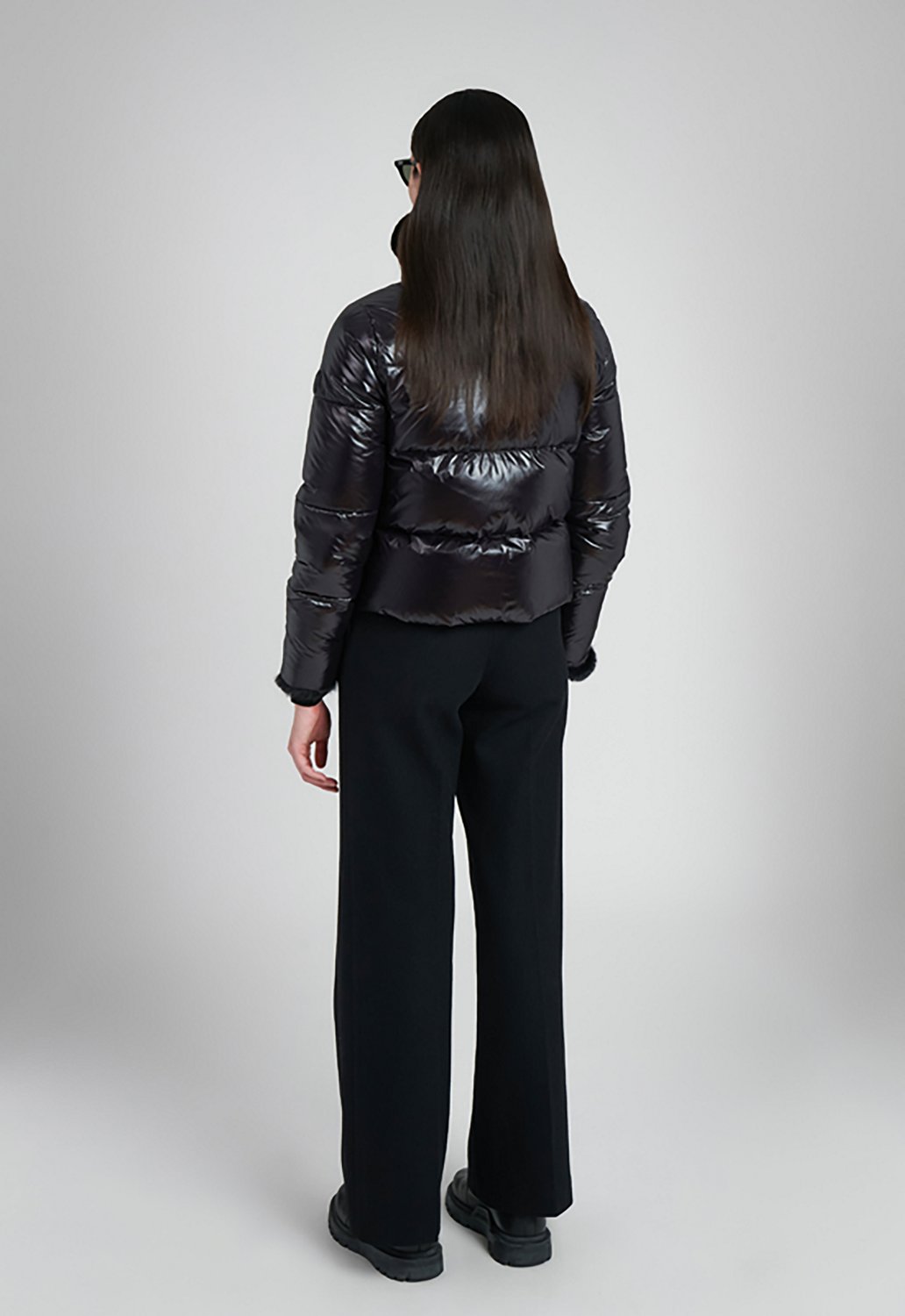 The Recycled Planet Women's Cropped Hipster with Collar - view number 3