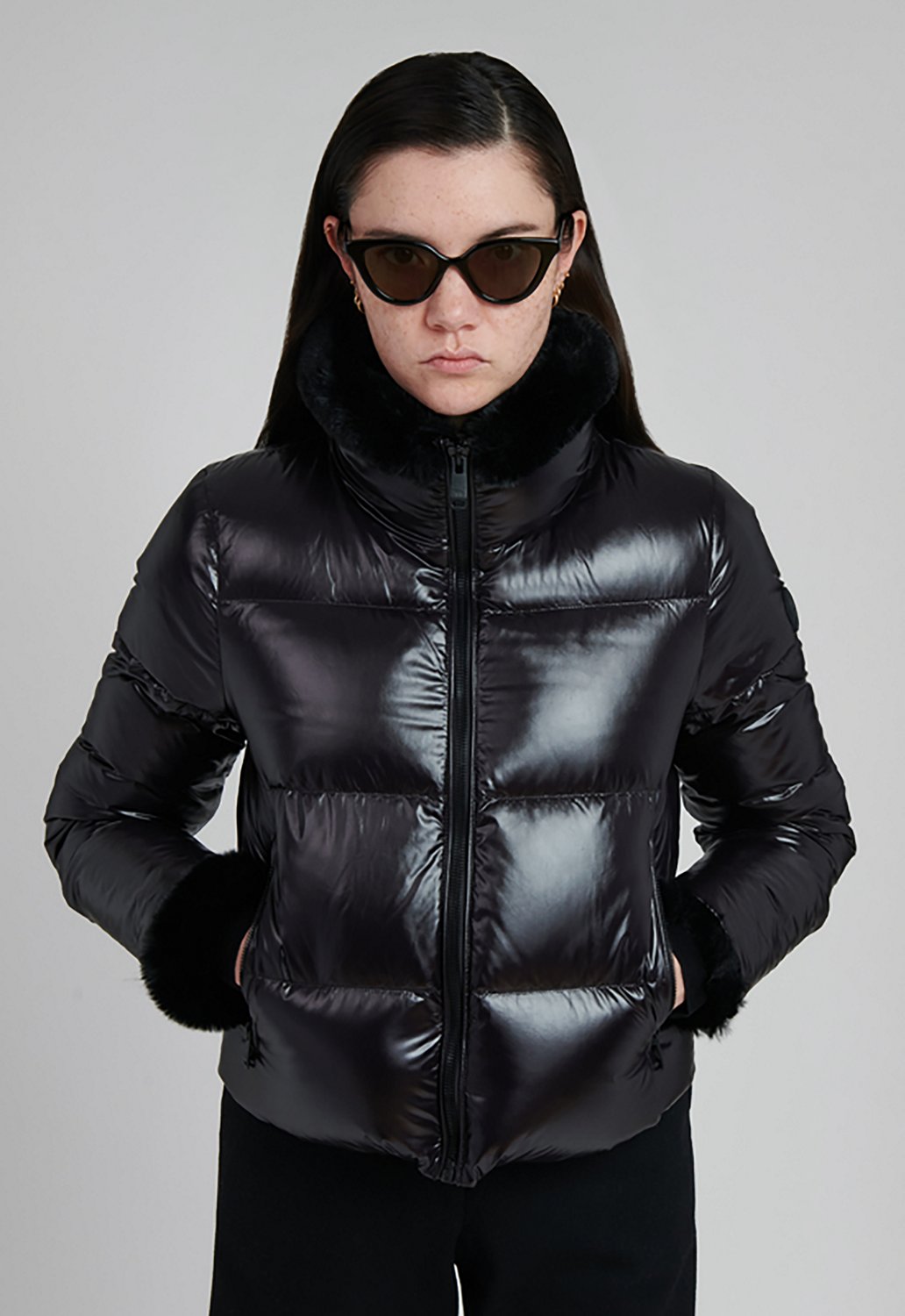The Recycled Planet Women's Cropped Hipster with Collar - view number 4