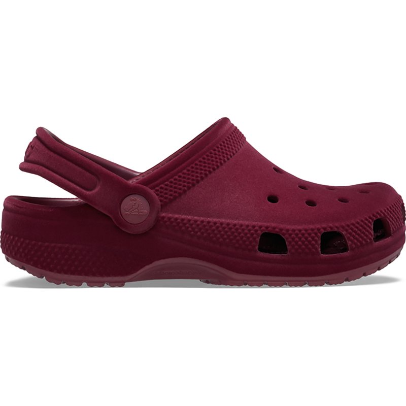 Crocs Toddler Classic Velvet Clogs, Boys', Size 9, Beetroot