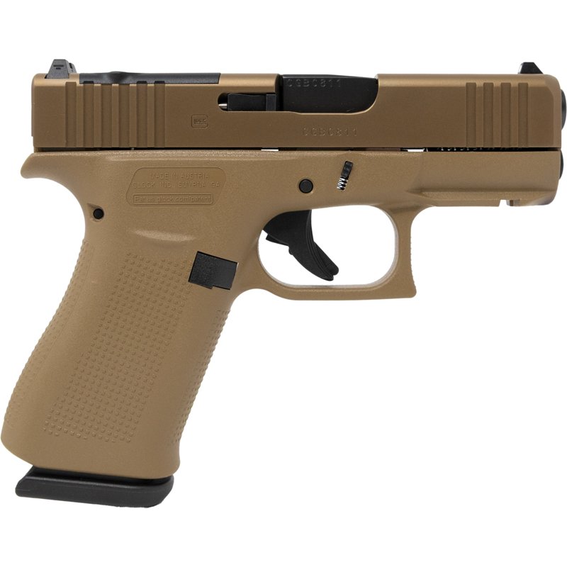 GLOCK 43X 9mm Luger Semi Automatic Pistol