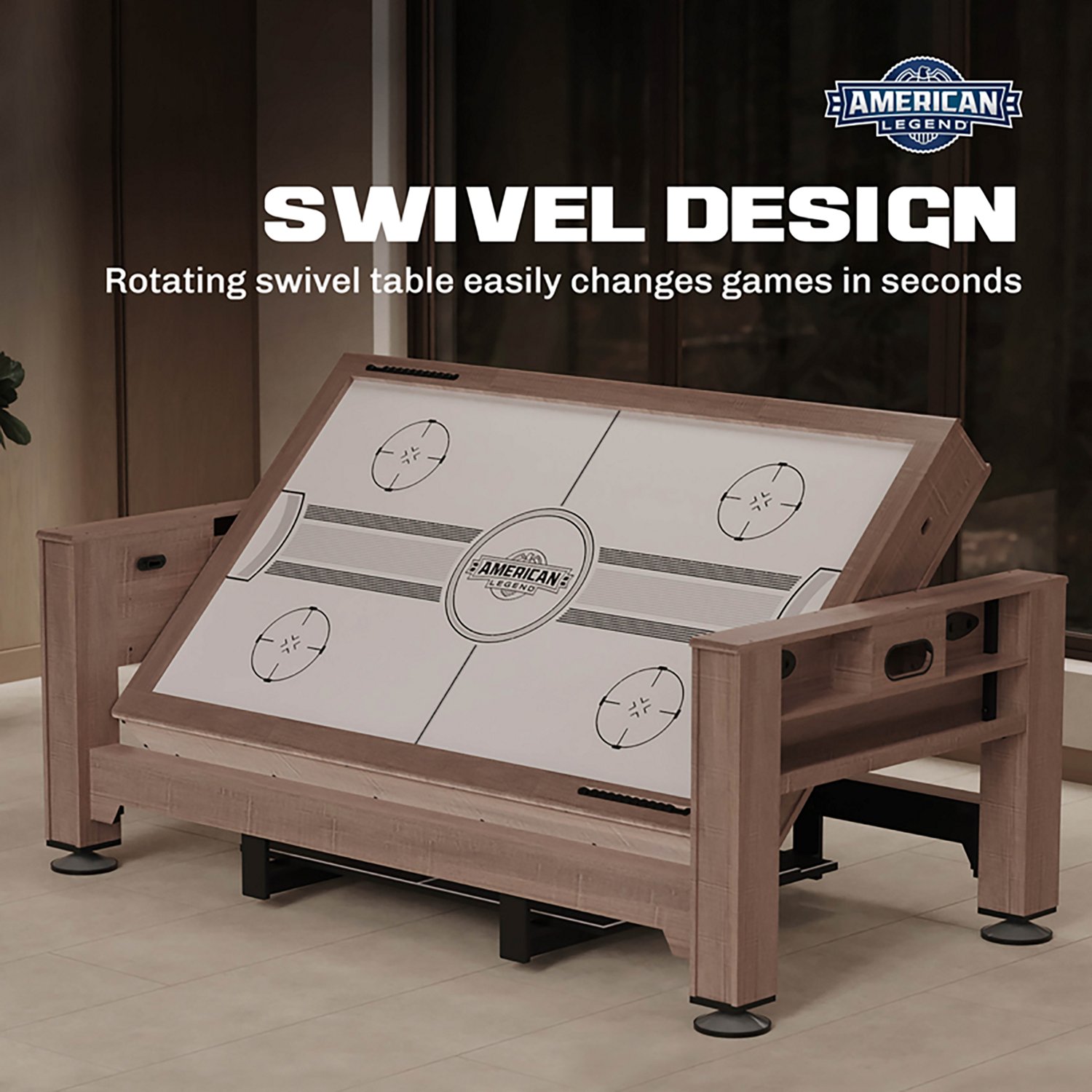 American Legend Windsor 84" 3-In-1 Swivel Table - view number 2