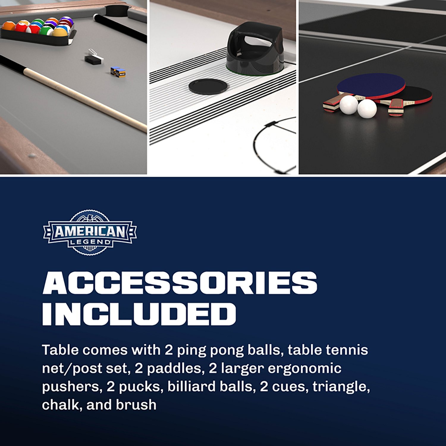 American Legend Windsor 84" 3-In-1 Swivel Table - view number 5