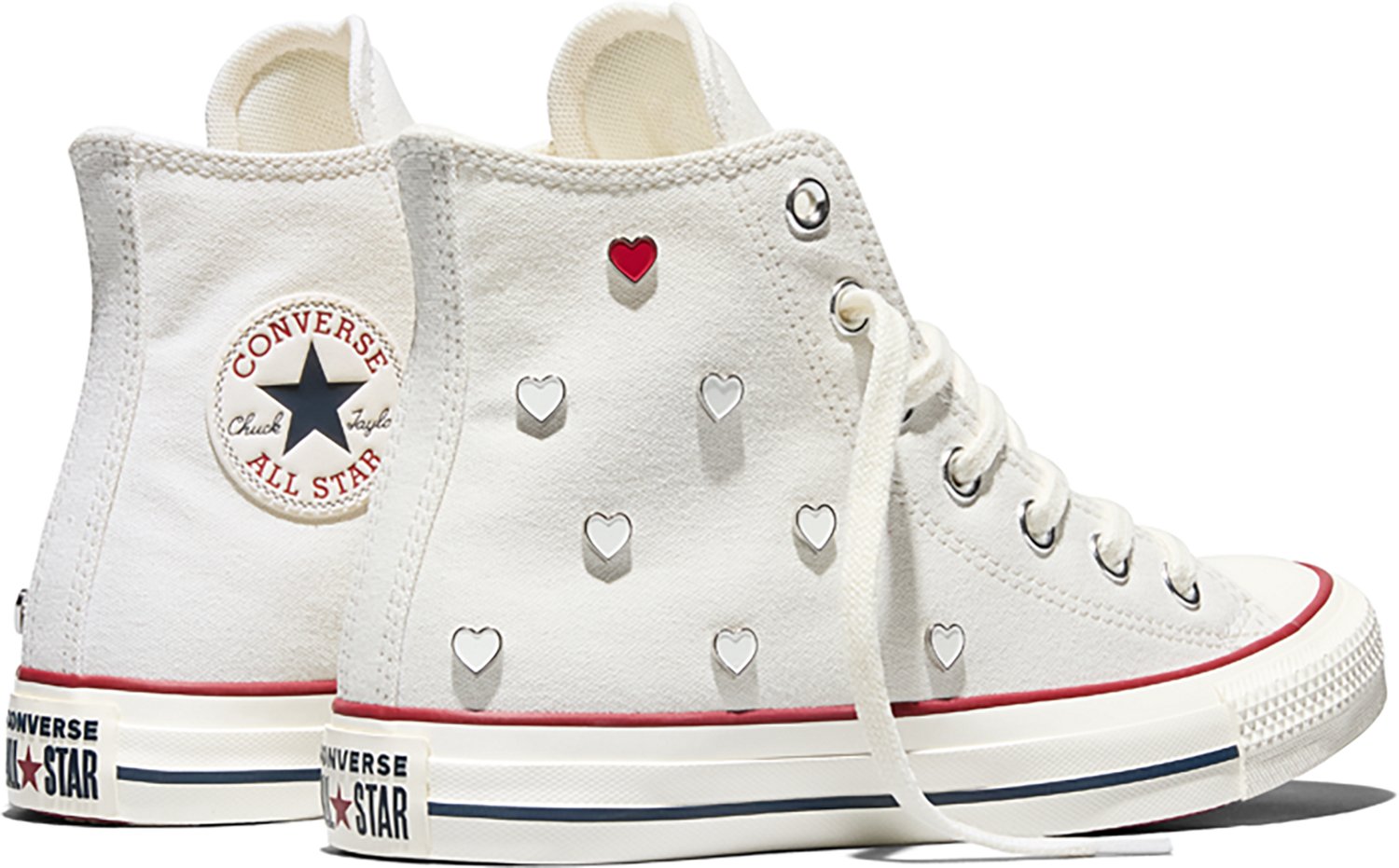 Converse Women’s Chuck Taylor All Star Hearts Hi VDay Shoes - view number 4