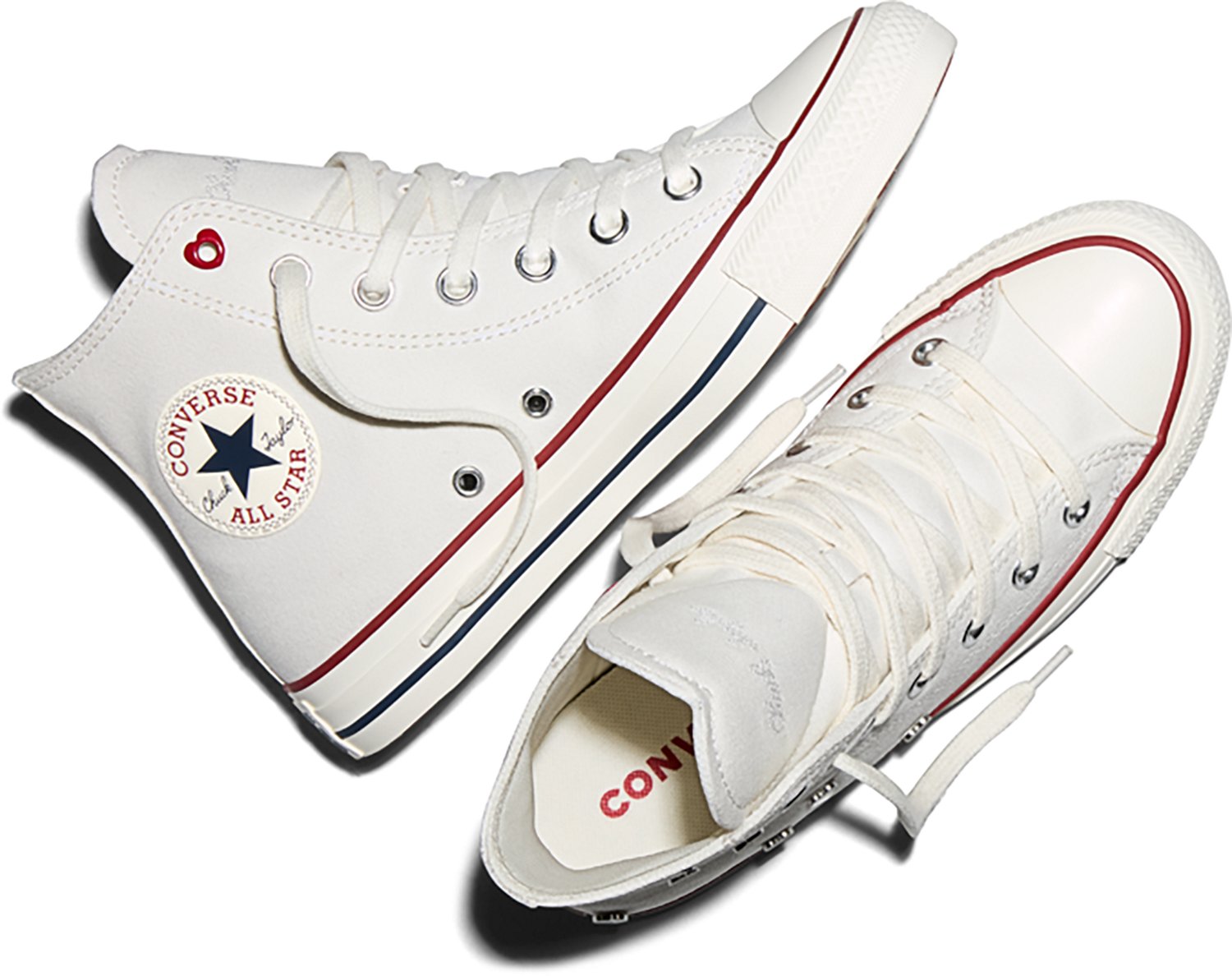 Converse Women’s Chuck Taylor All Star Hearts Hi VDay Shoes - view number 5
