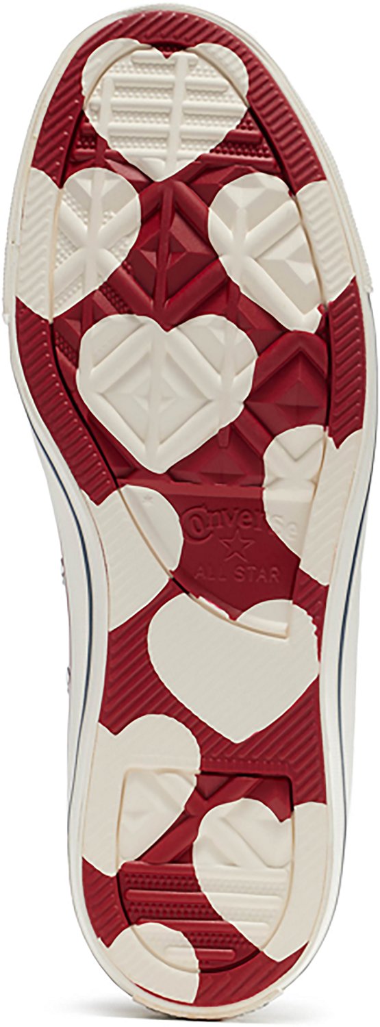 Converse Women’s Chuck Taylor All Star Hearts Hi VDay Shoes - view number 6