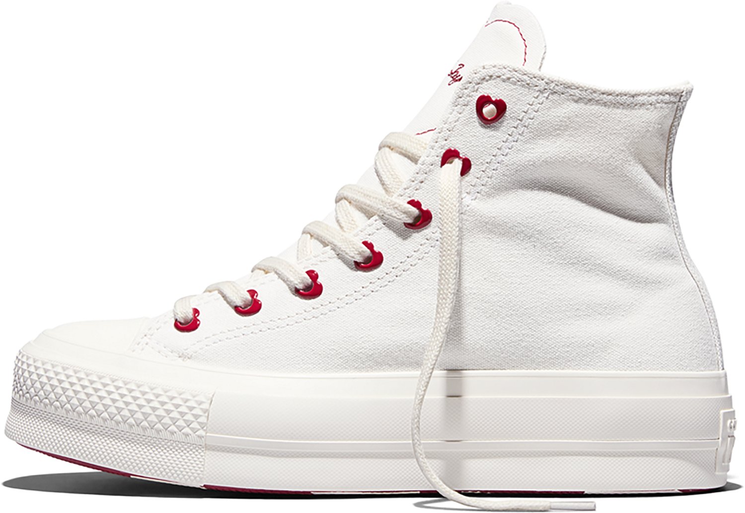Converse Women’s Chuck Taylor All Star Hearts Hi Lift VDay Shoes - view number 2