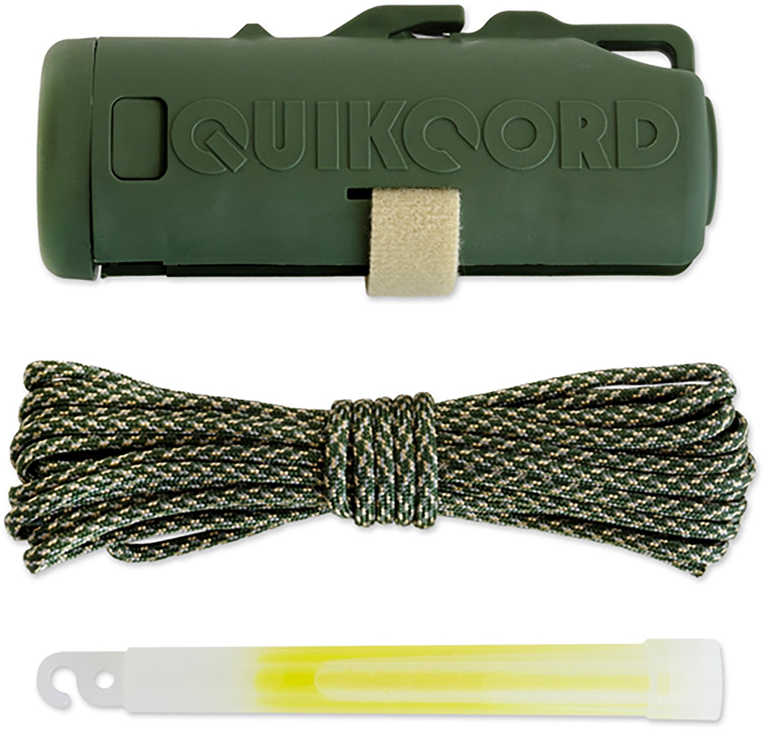 Quikcord Paracord Dispenser with Cord and Snaplight