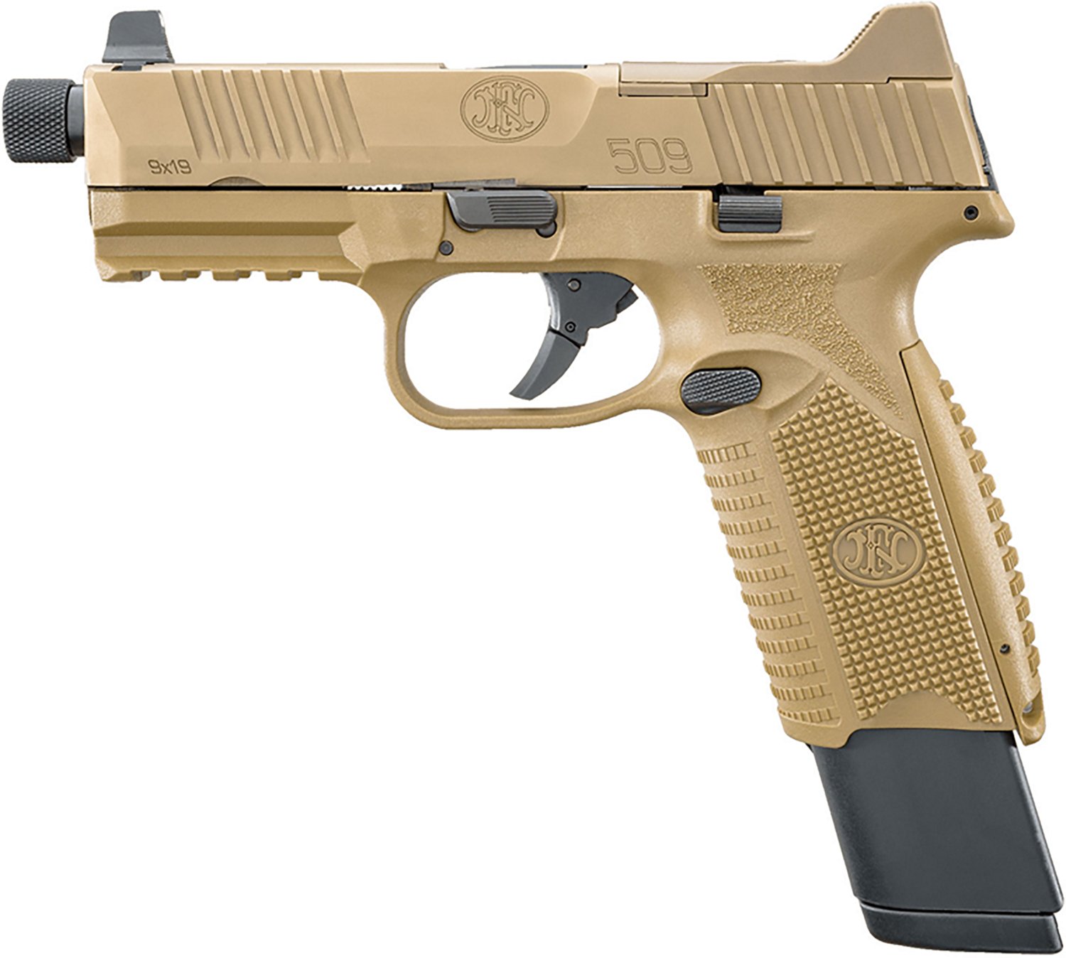 FN 509 Tactical FDE 9mm Pistol - view number 4