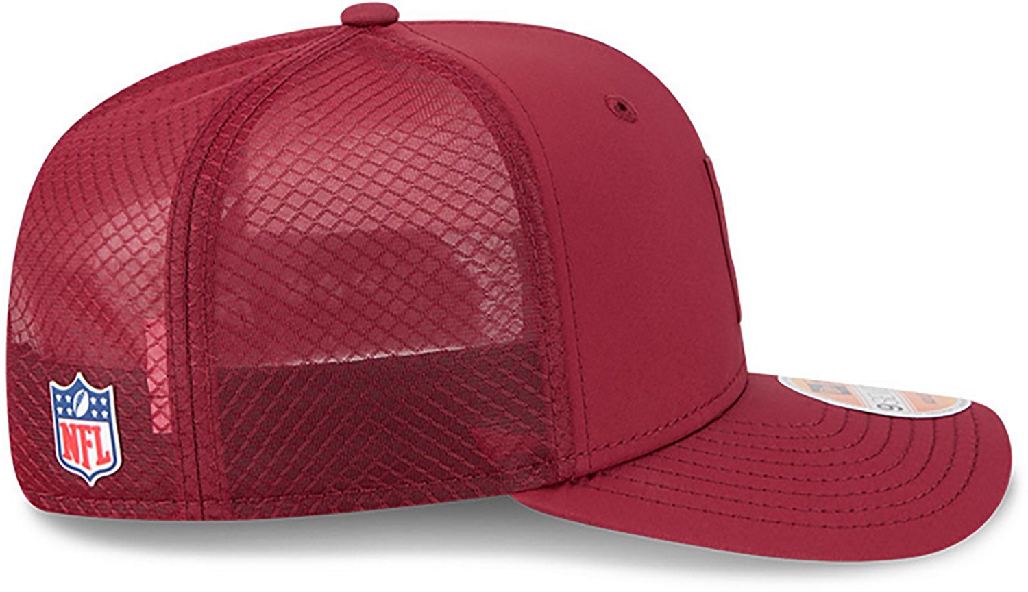 New Era Adults' Commanders Sideline Quill Tech 970 Trucker Cap - view number 4