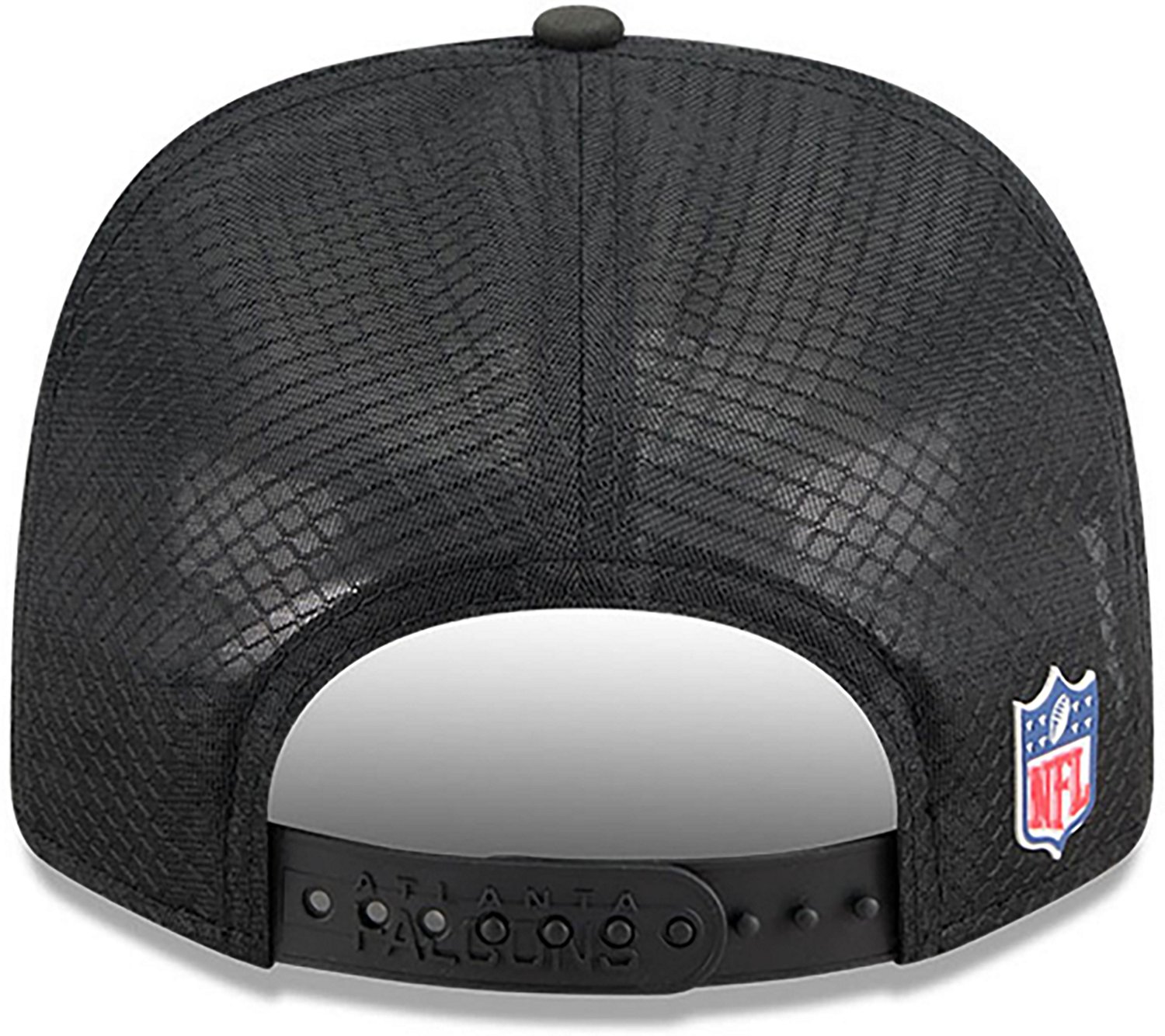 New Era Adults' Atlanta Falcons Sideline Quill Tech 9SEVENTY Trucker Cap - view number 6